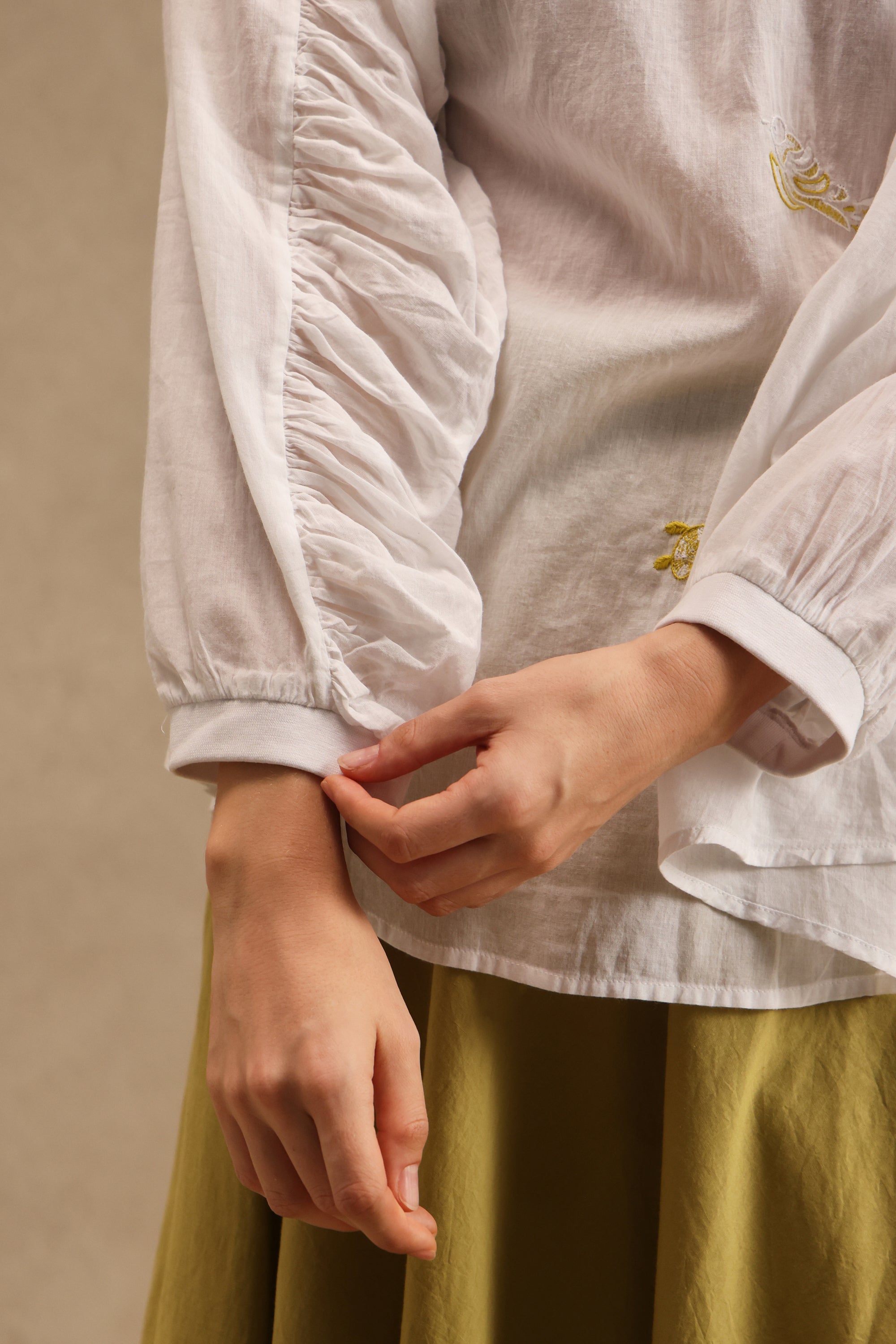 Sada Handcrafted Chikankari Top