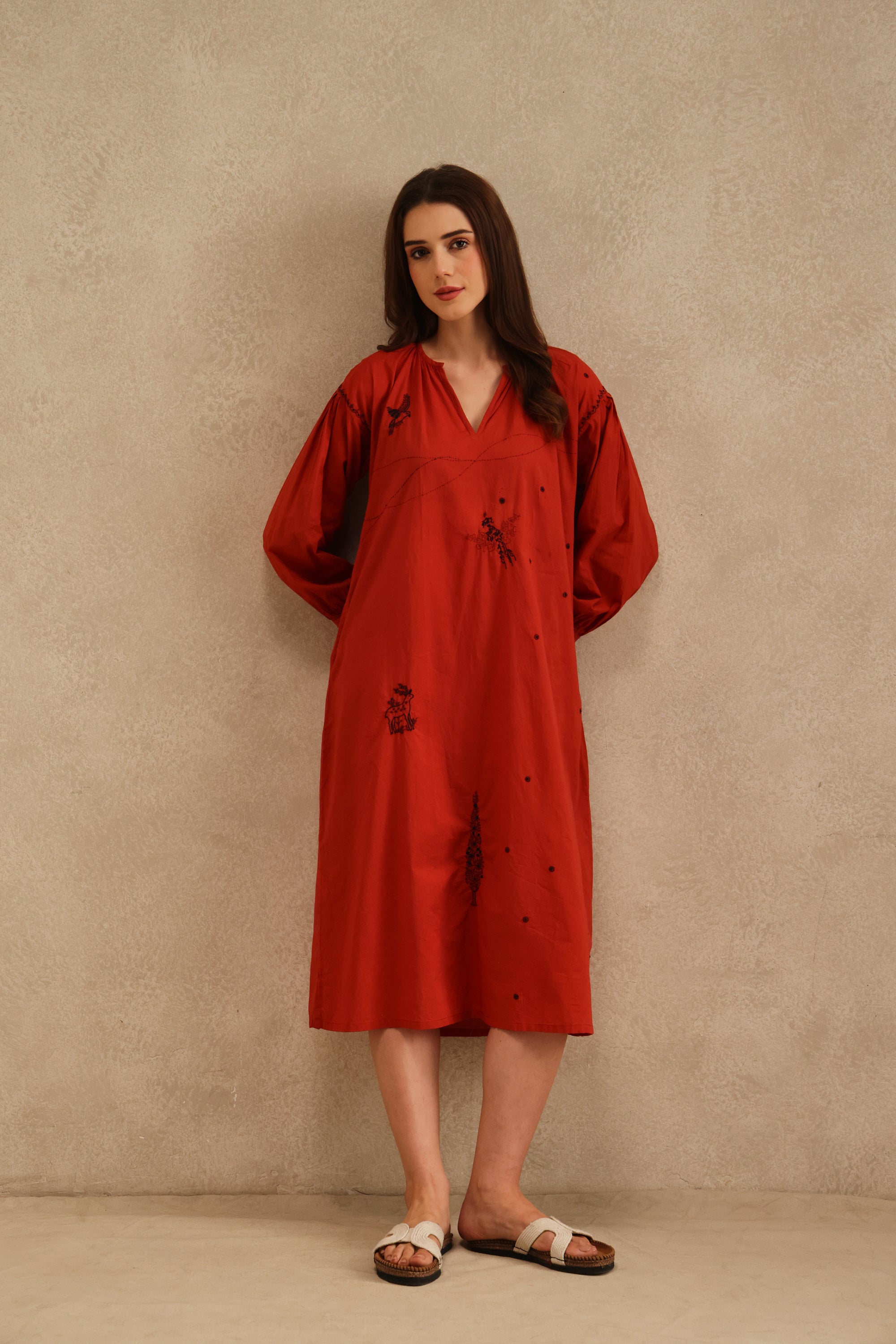 Doaab Handcrafted Chikankari Tunic