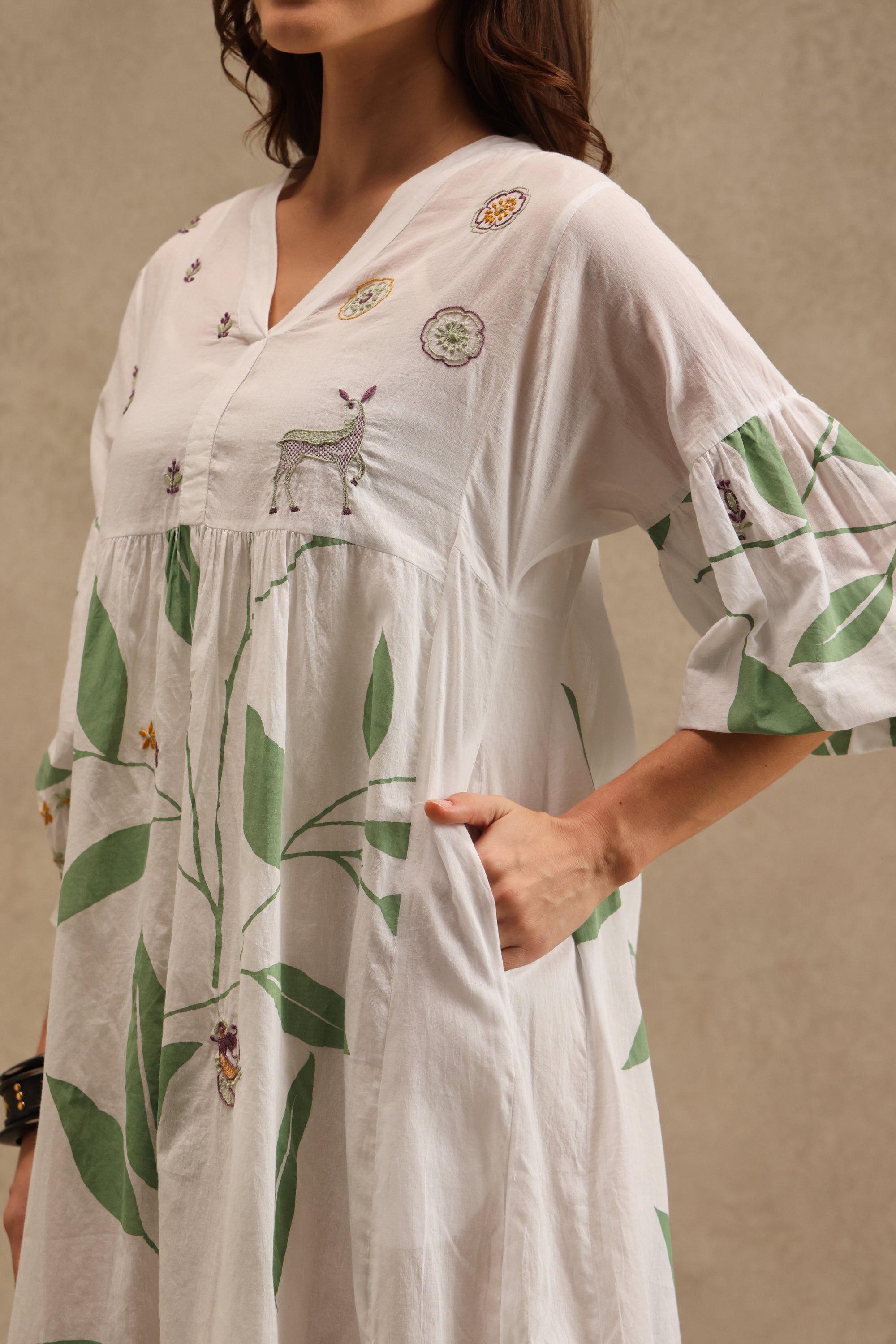 Dariya handcrafted Chikankari dress