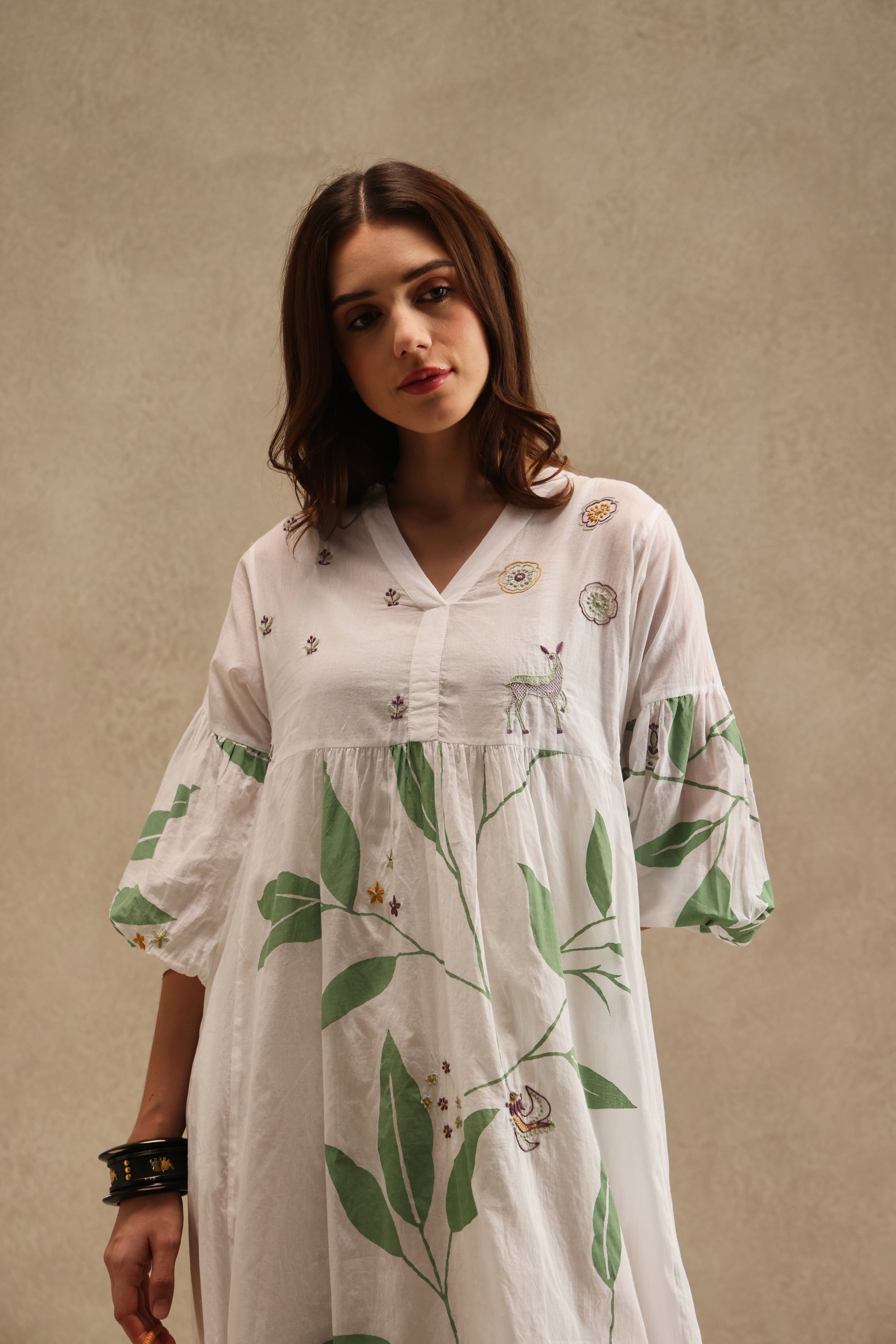 Dariya handcrafted Chikankari dress