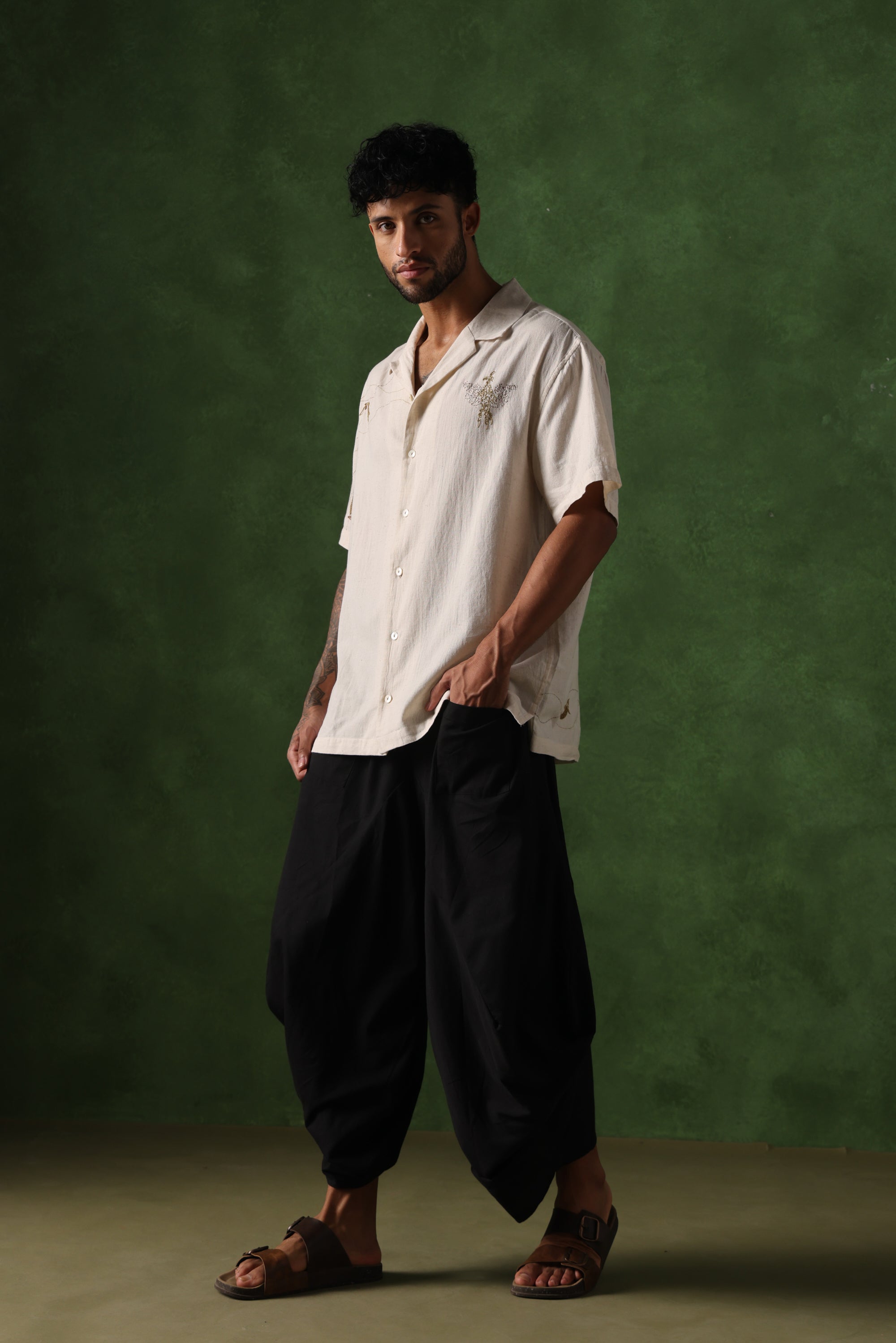 Parvaaz handcrafted Chikankari Shirt