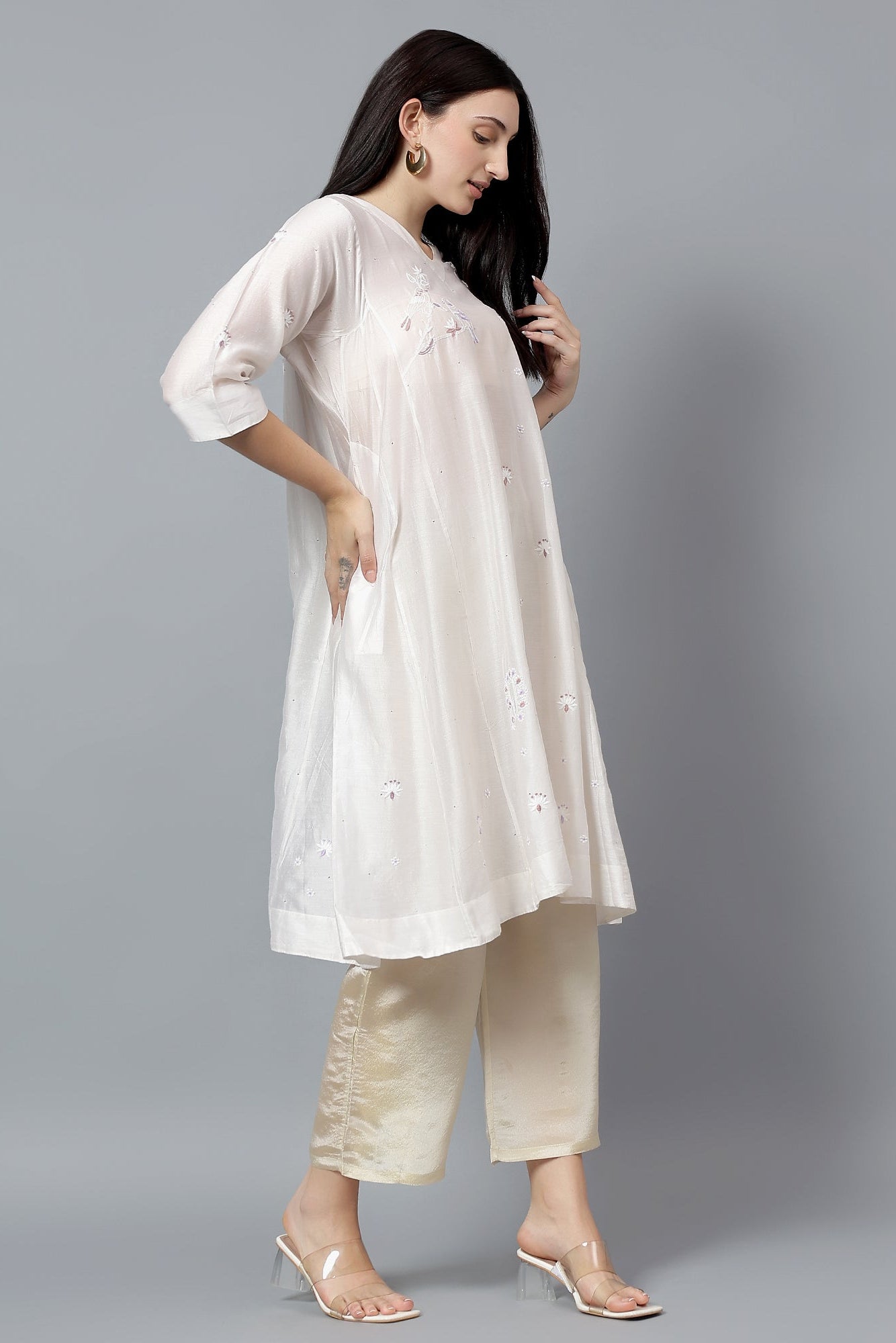 Kurta | Chhand | Chikankari | Chanderi
