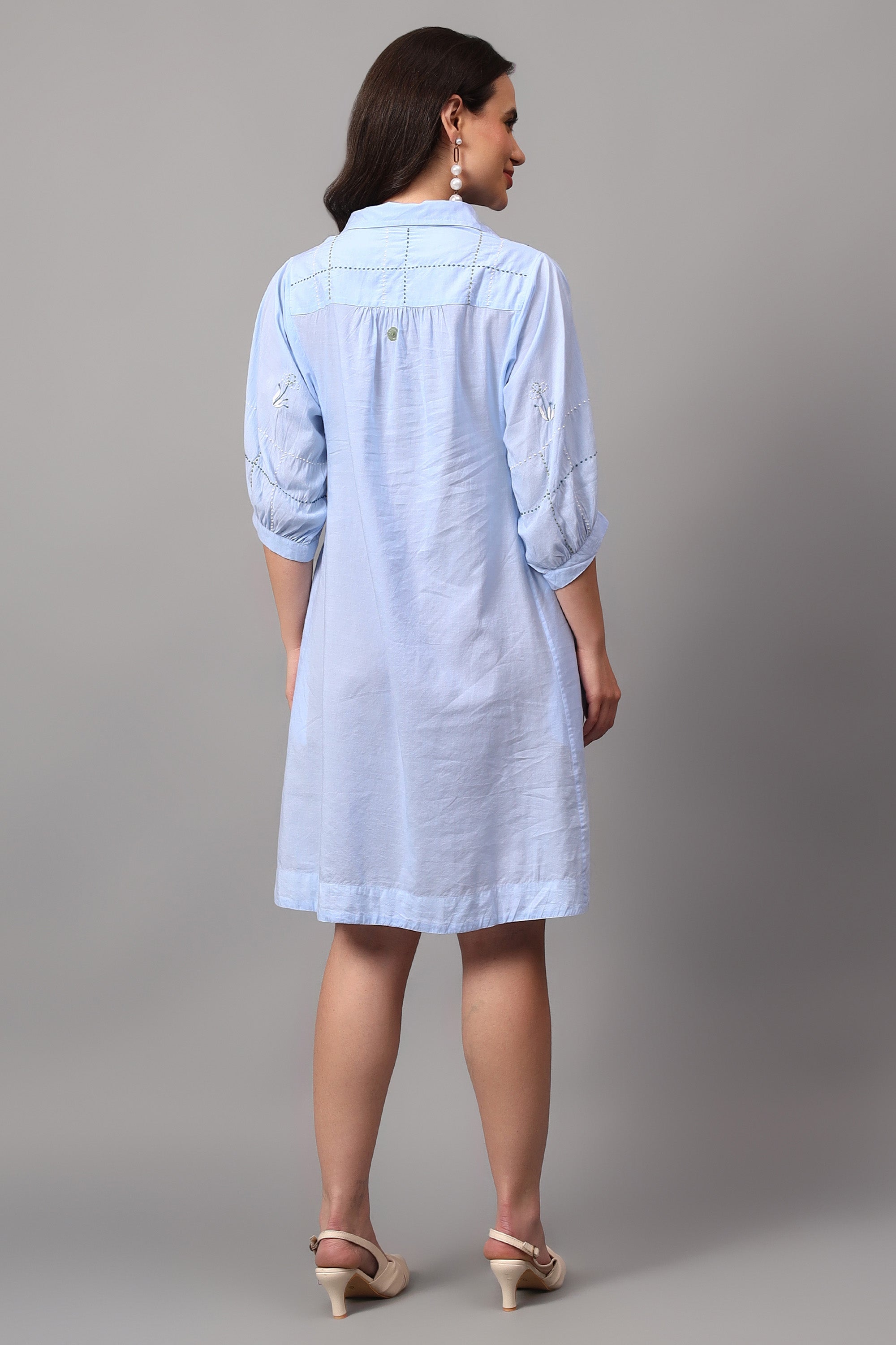 Tunic | Teppu | Chikankari | Cotton