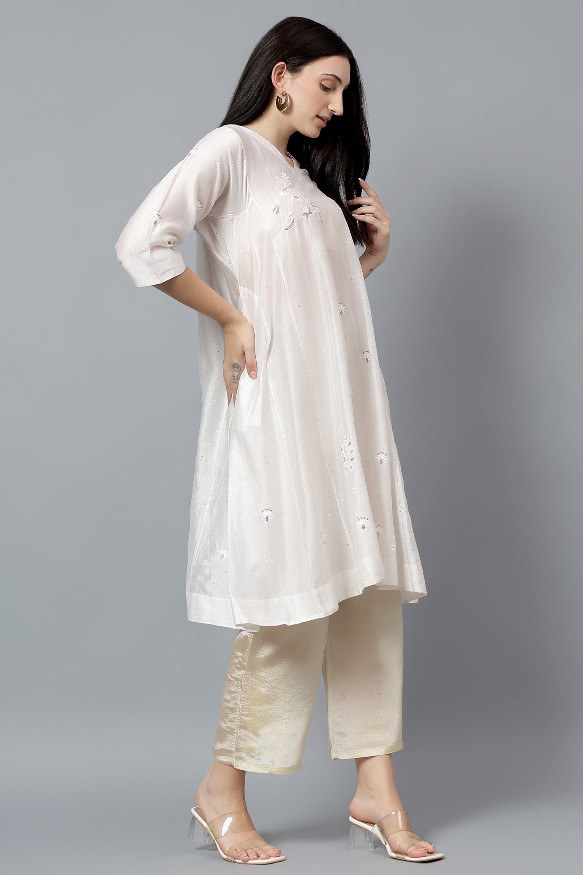 Kurta | Chhand | Chikankari | Chanderi