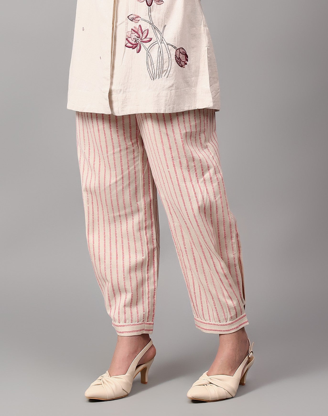 Waft Pant | Mau | Cotton Linen