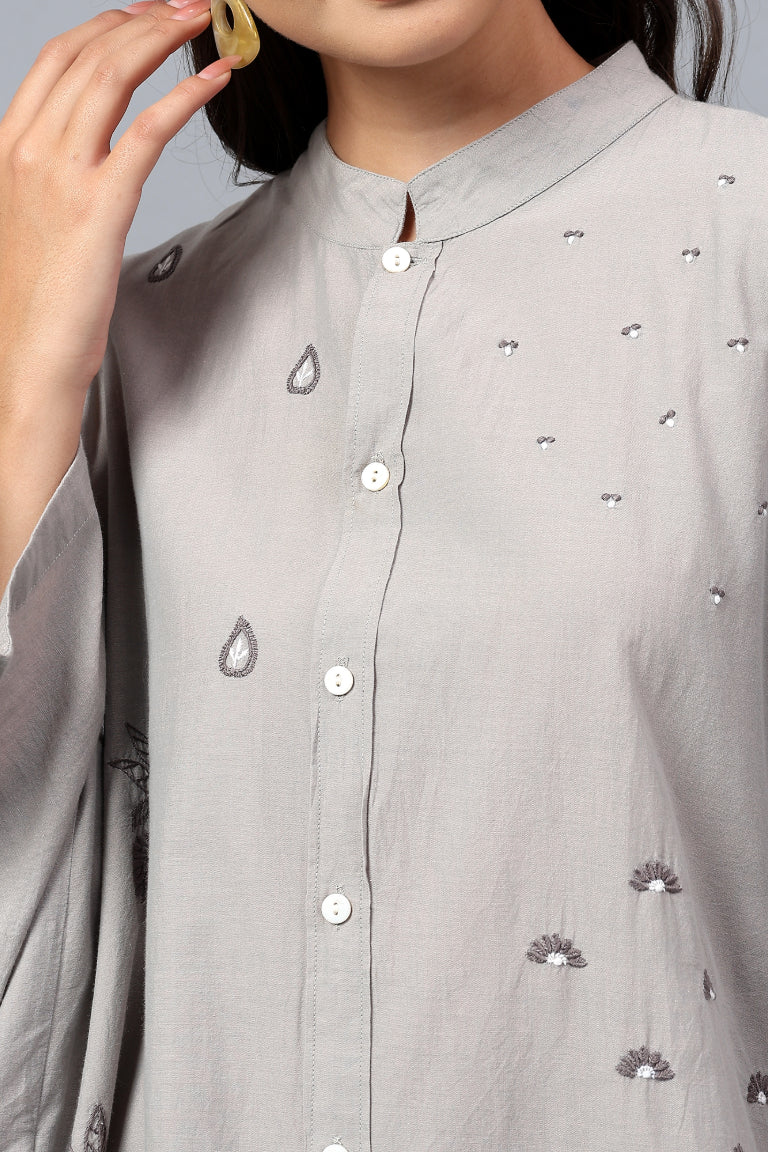 Annuched Handcrafted Chikankari easy Overlay