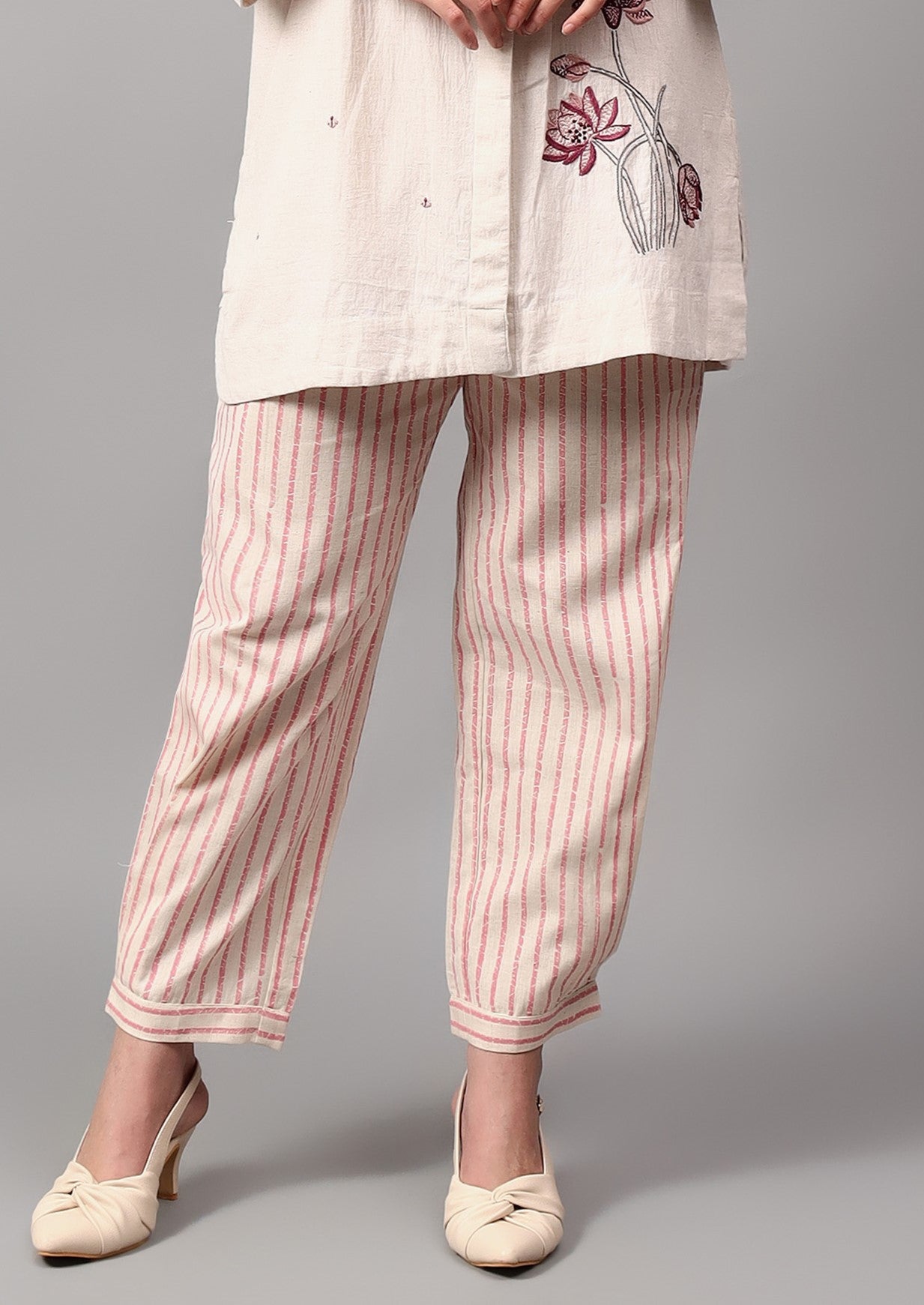 Waft Pant | Mau | Cotton Linen