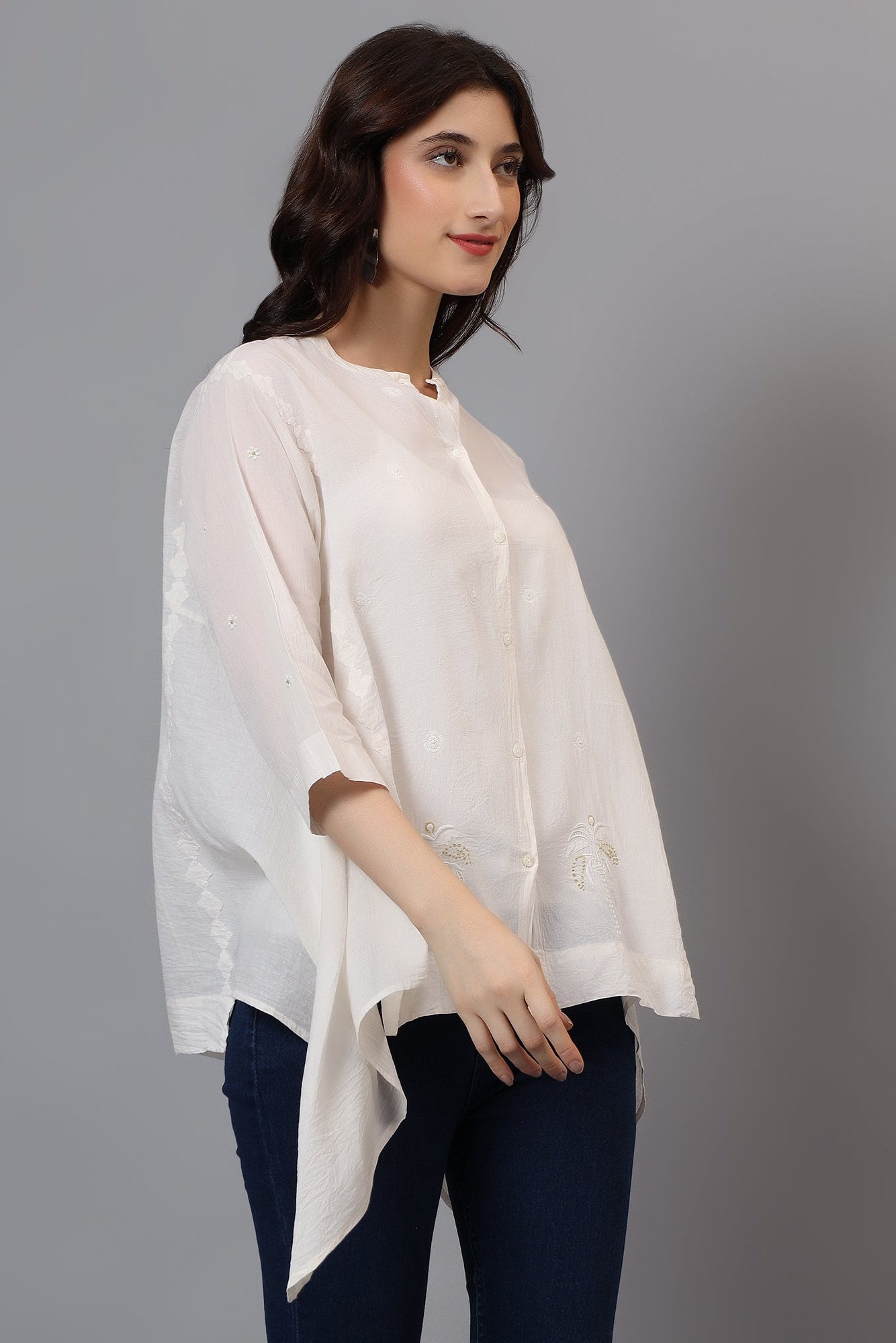 Overlay | Zemosez | Chikankari | Cotton