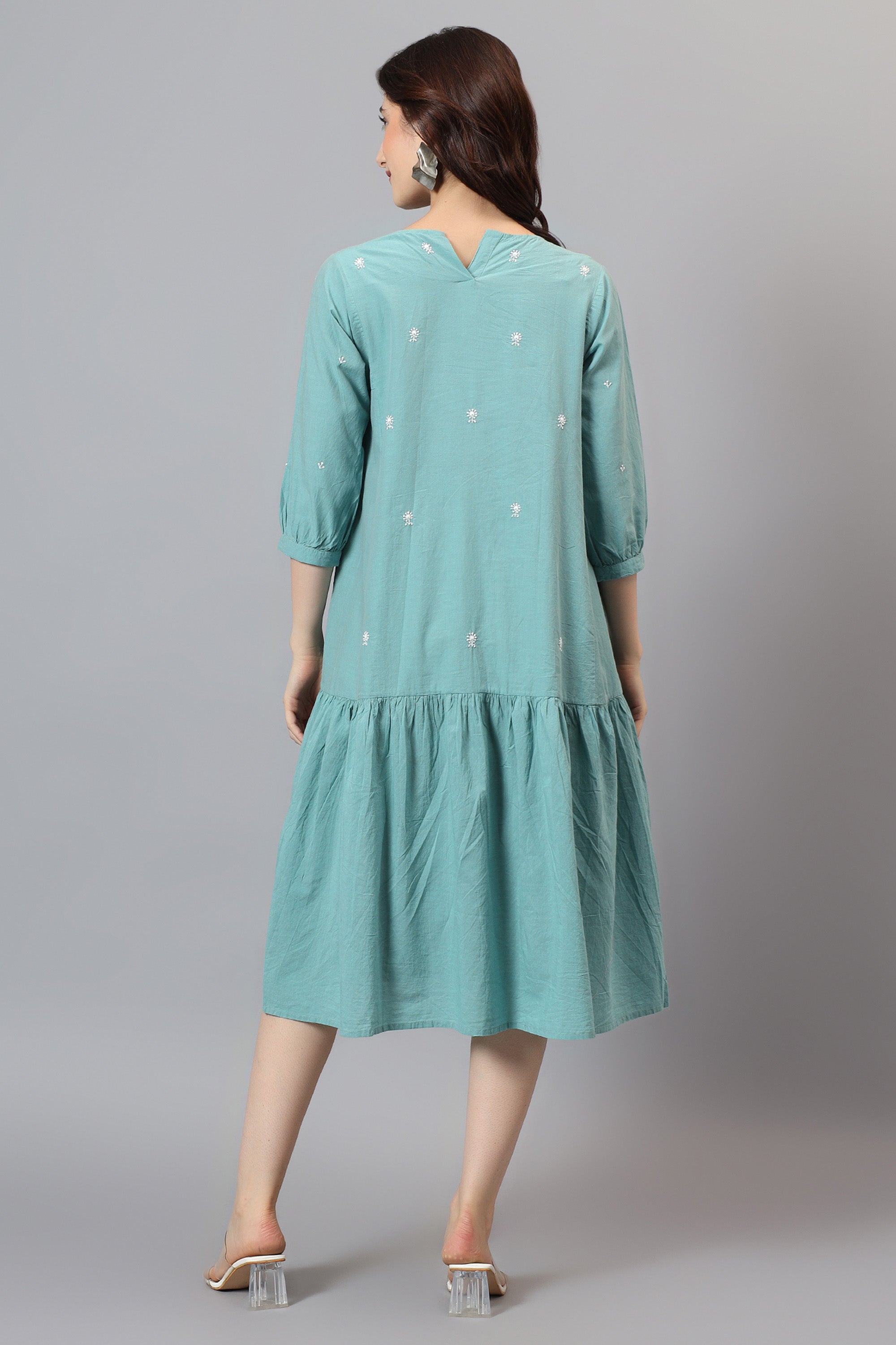 Tunic | Esika | Chikankari | Cotton