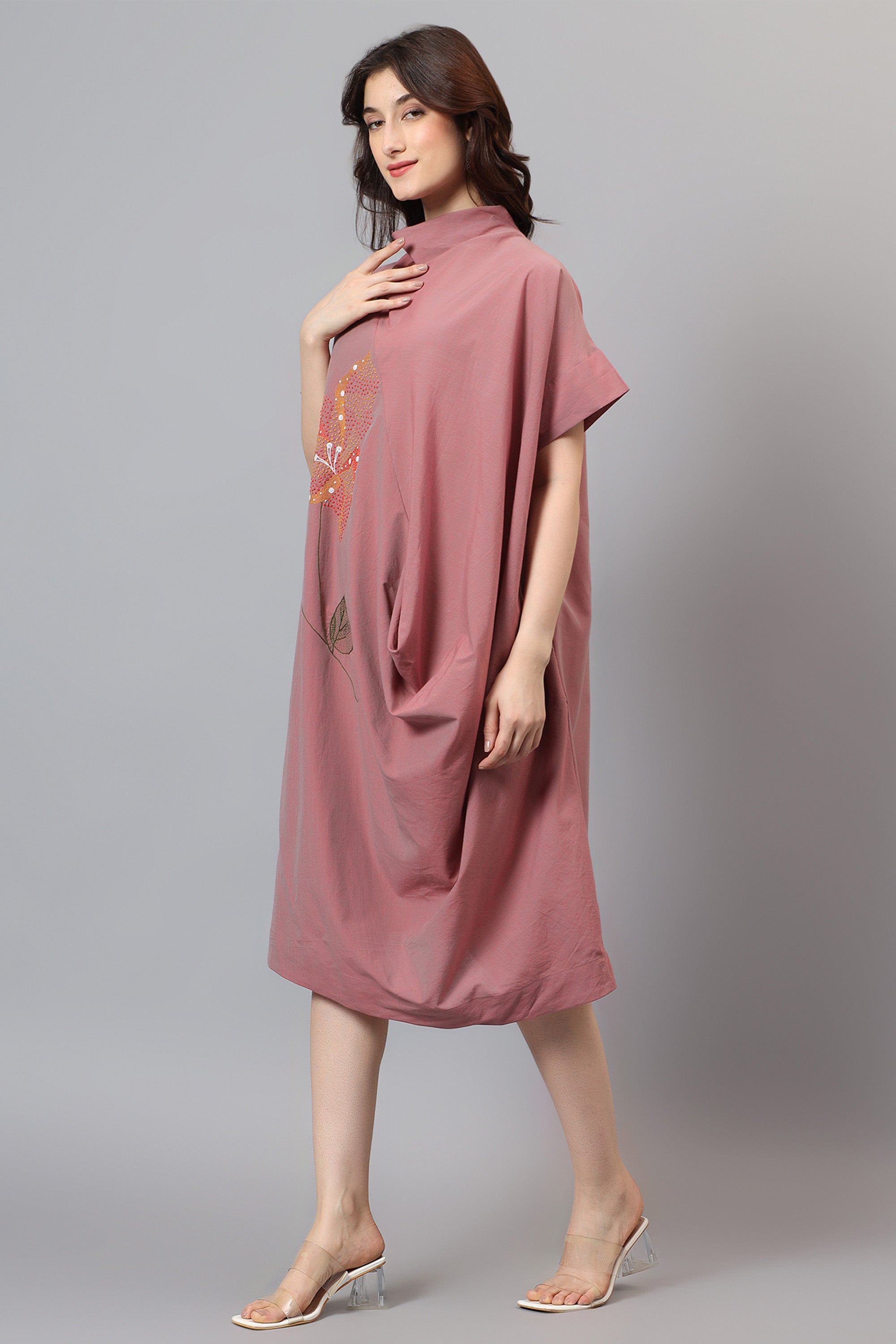 Dress | Sangya | Chikankari | Cotton