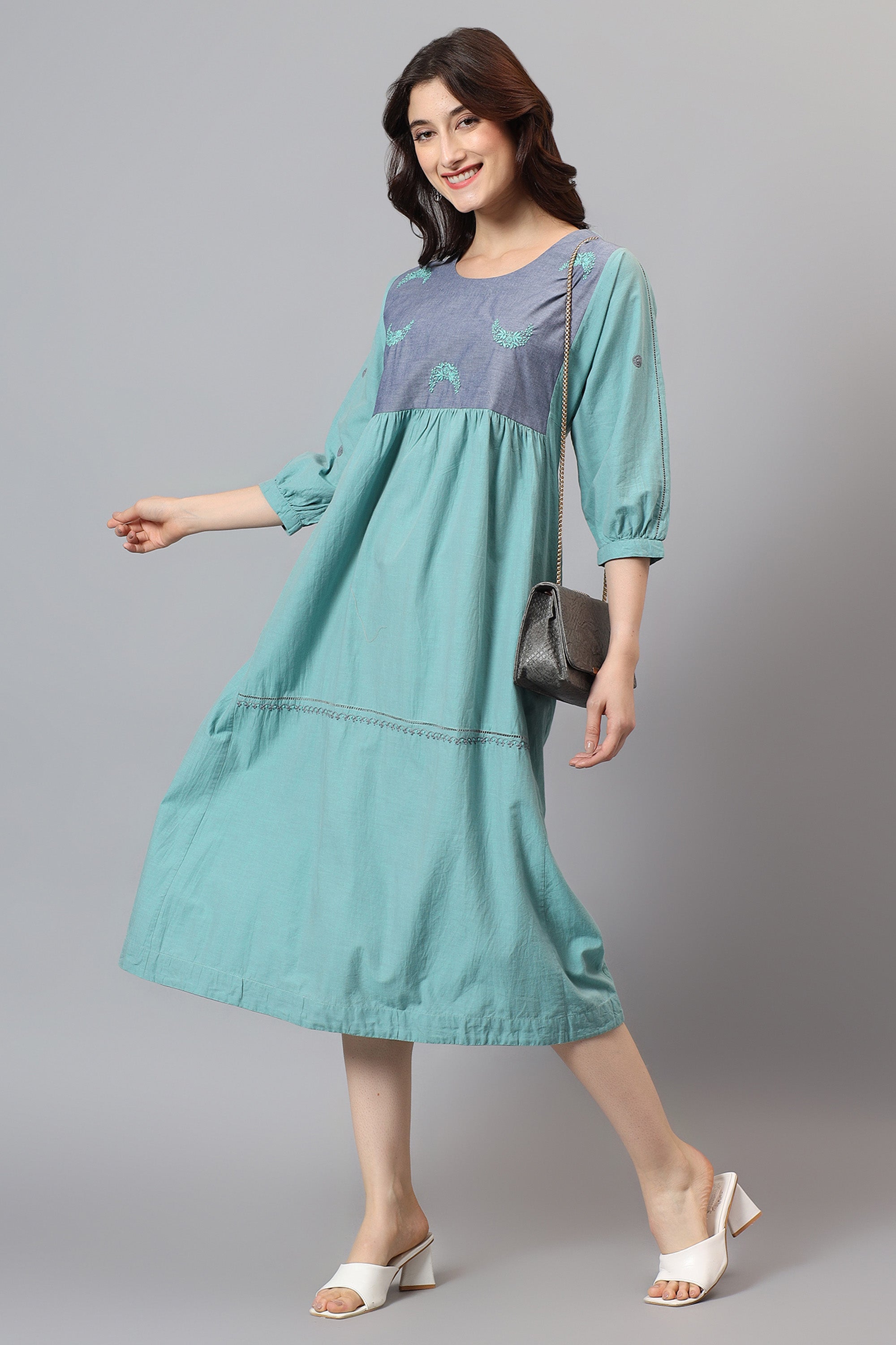 Tunic | Taatiraa | Chikankari | Cotton