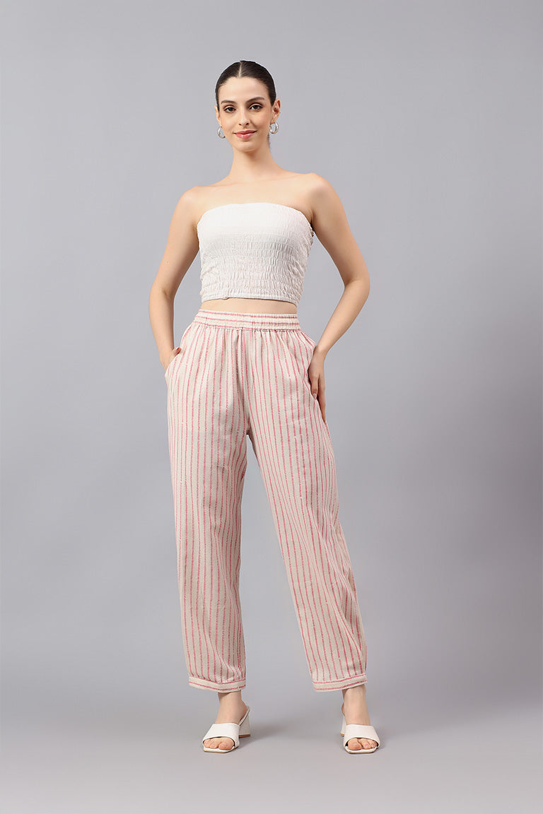Waft Pant | Mau | Cotton Linen