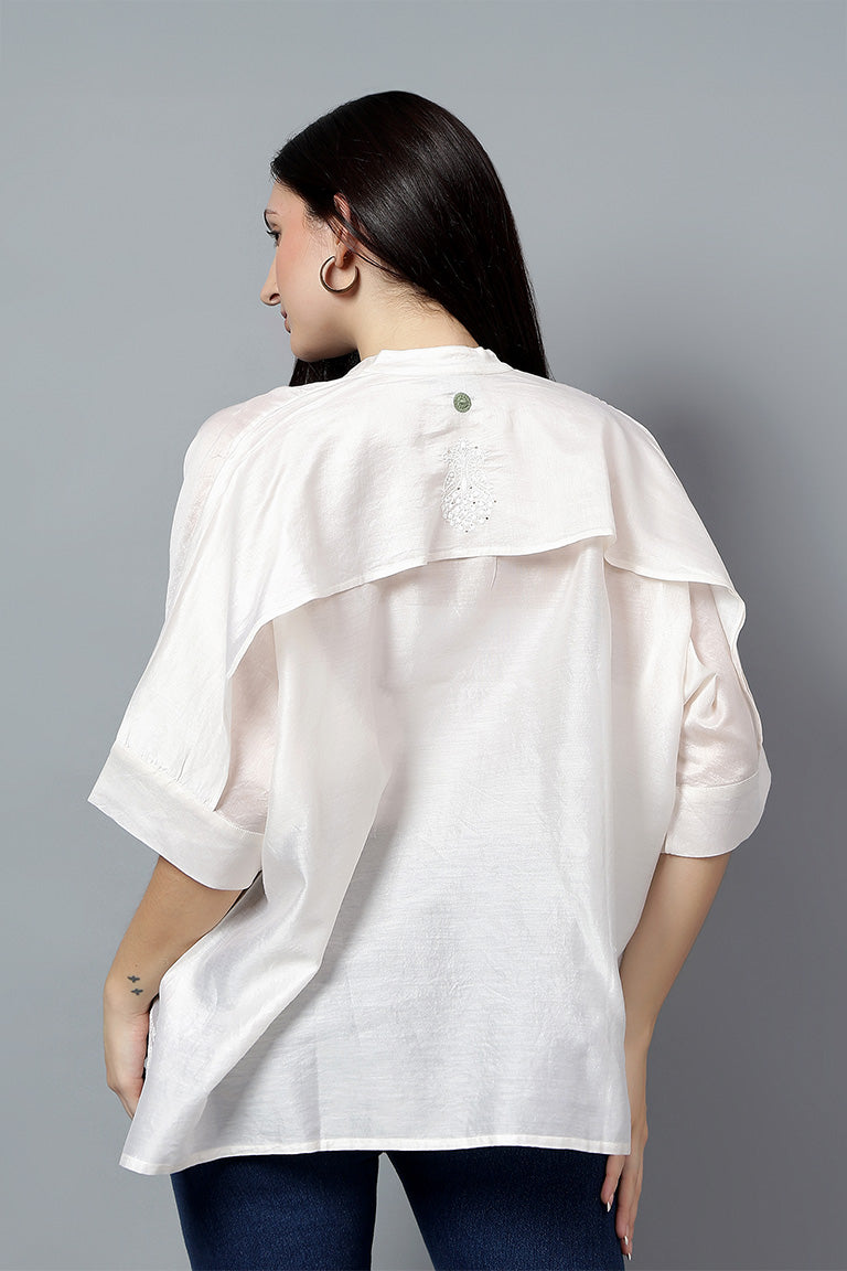 Easy Top | Upsarg | Chikankari | Cotton Silk