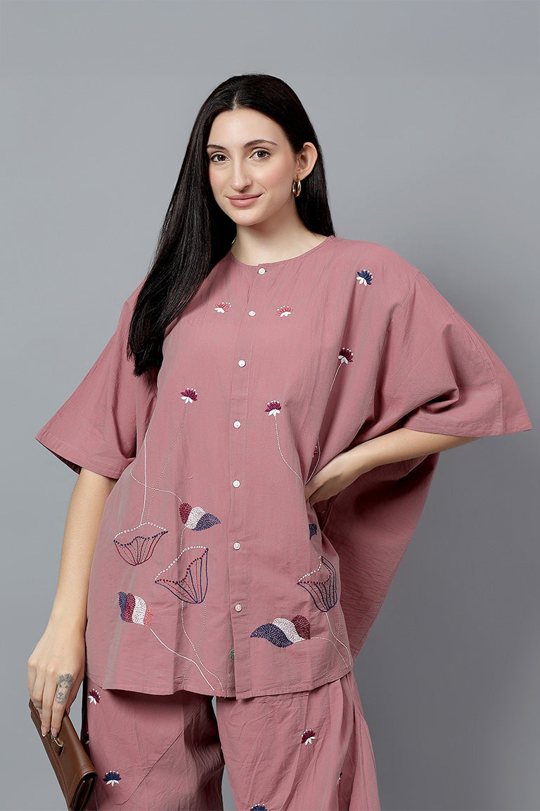 Clubbed | Sarvnaam Easy Shirt + Yurui Cascade Pant