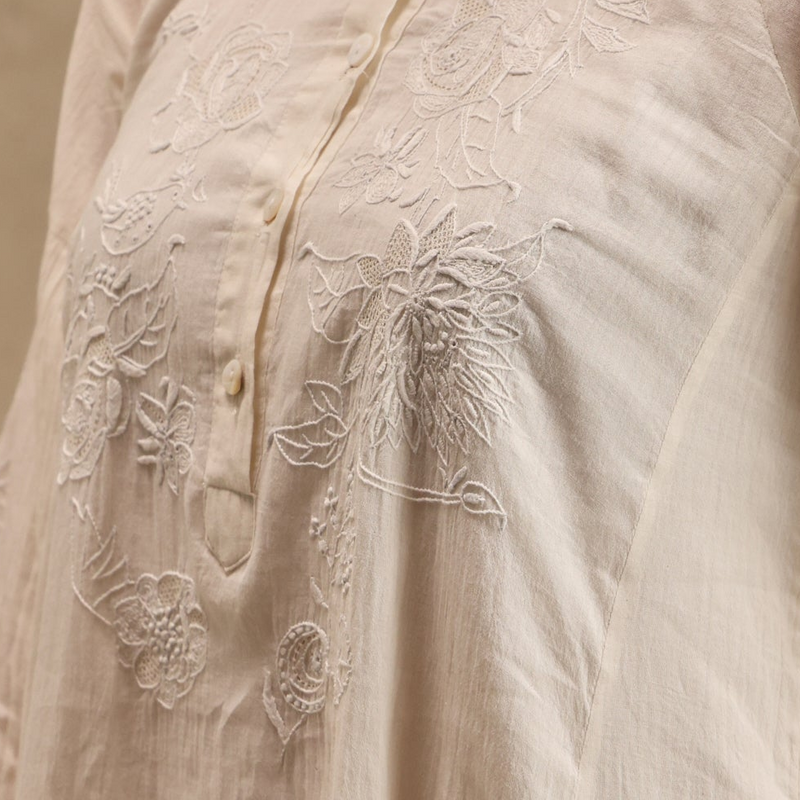 Embroidery detail