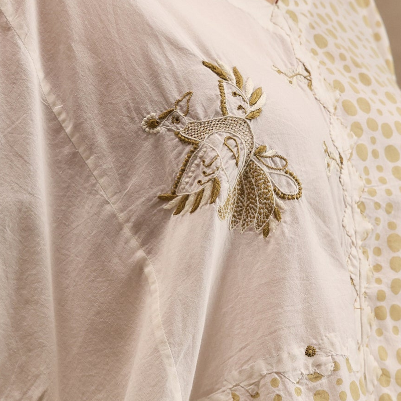 Embroidery detail