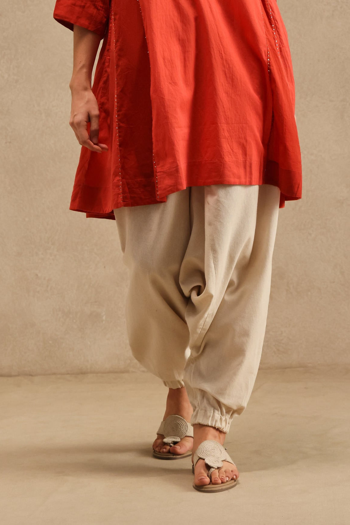 Ensemble set Makhel Kurta + Abhor Bloomer