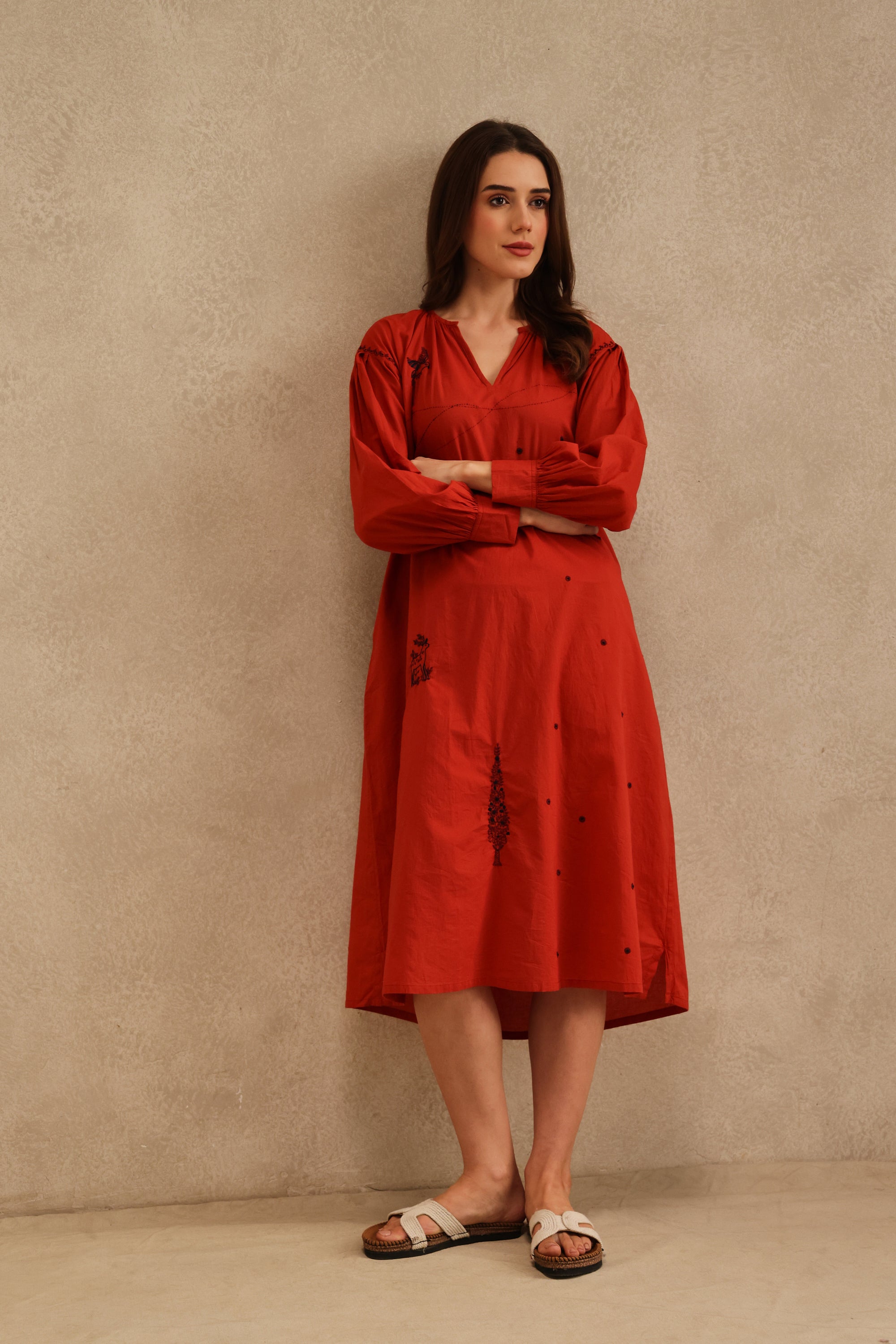 Doaab Handcrafted Chikankari Tunic