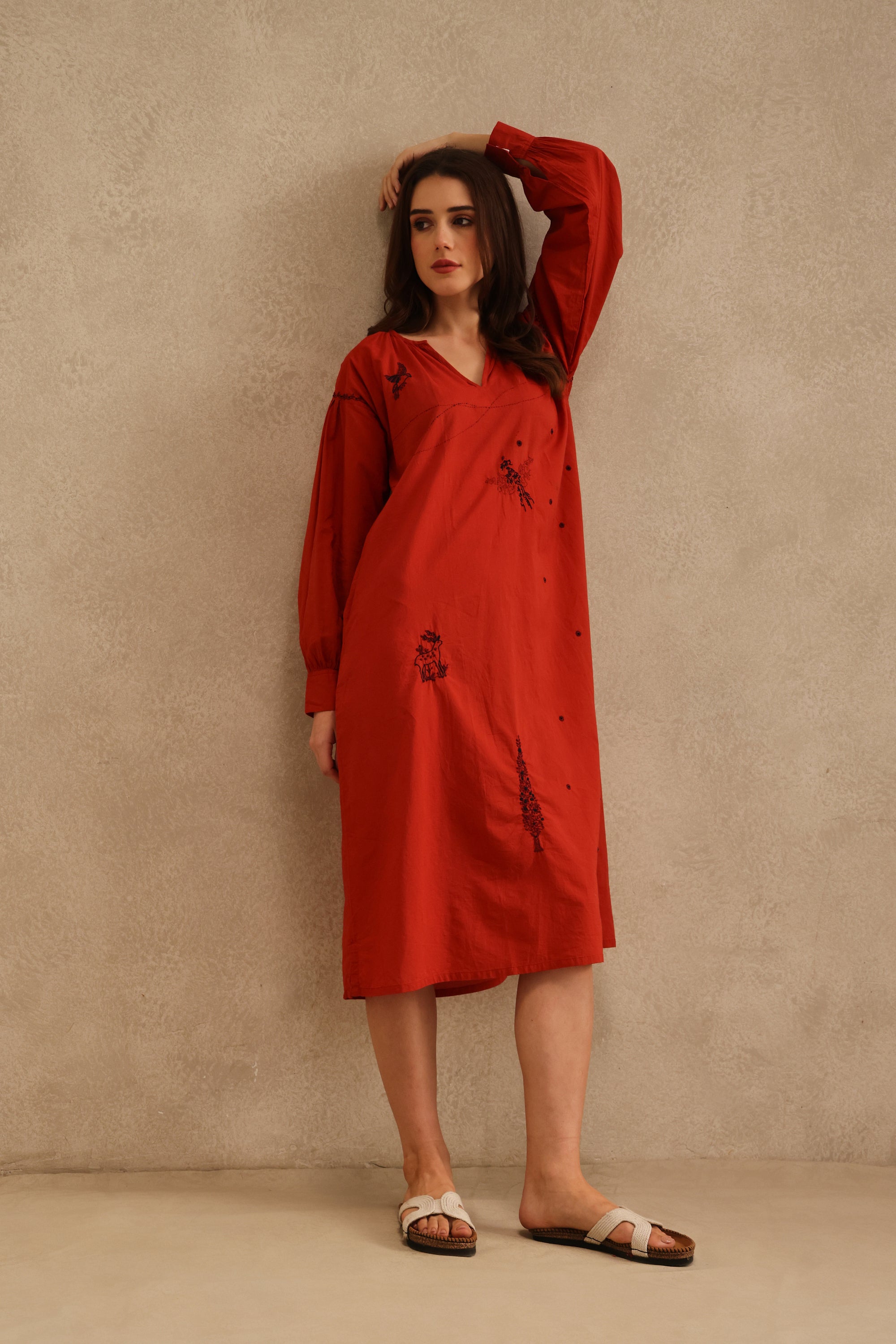 Doaab Handcrafted Chikankari Tunic