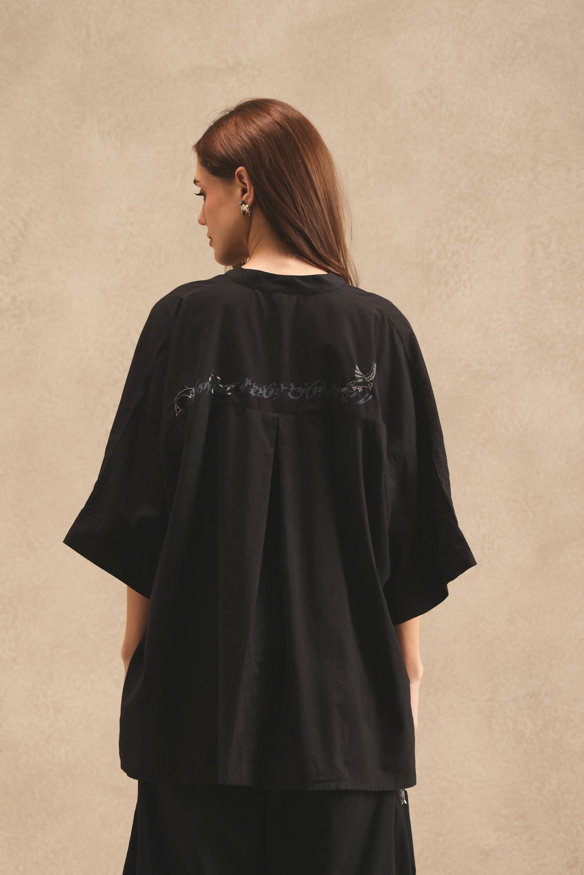 Noor handcrafted Chikankari easy Top