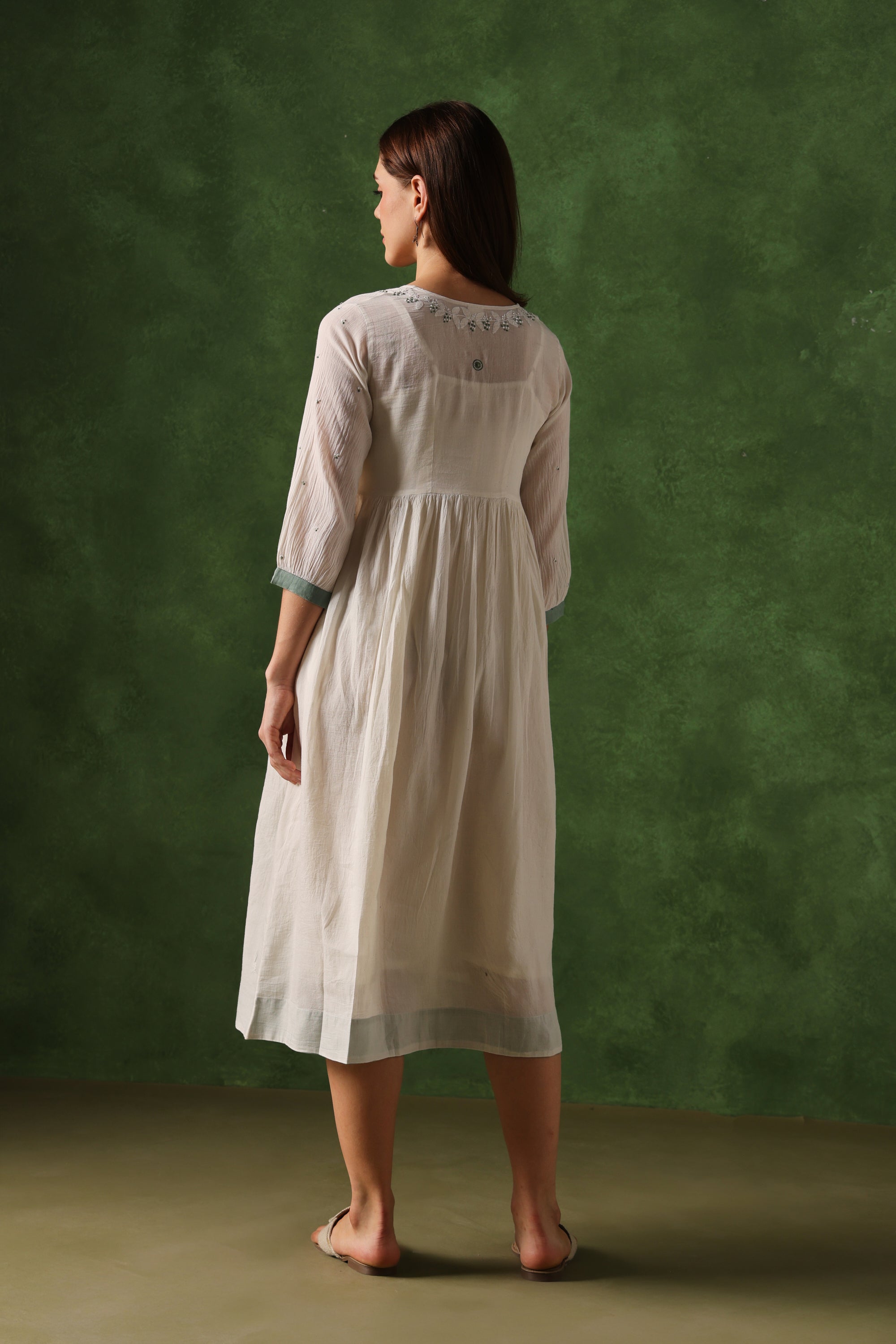 Tunic | Kyoho | Chikankari | Cotton