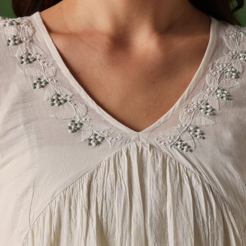 Embroidery detail