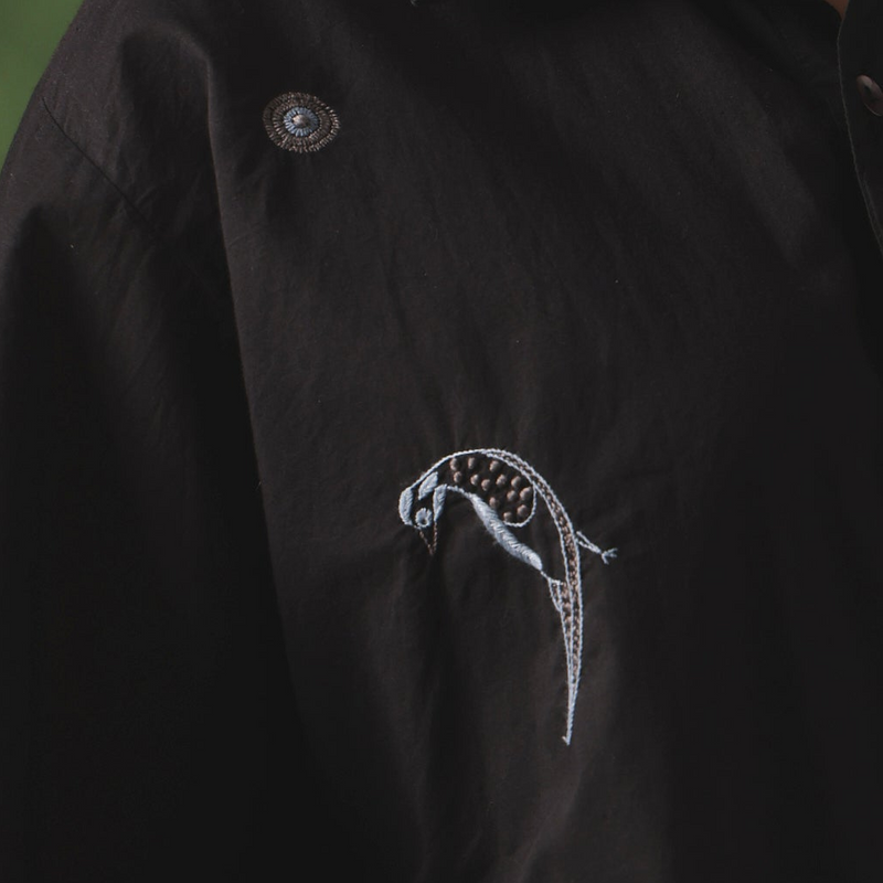 Embroidery detail