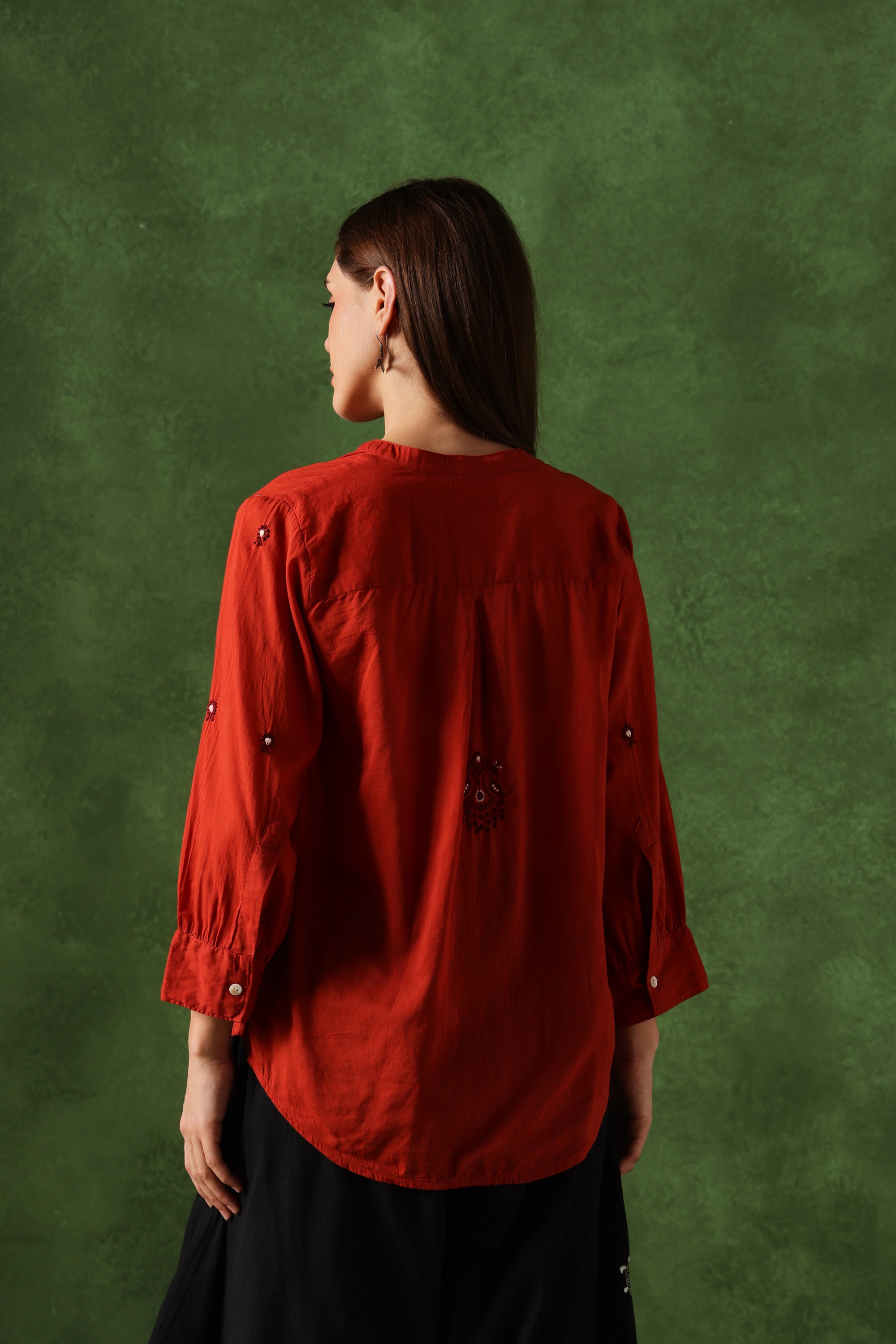 Tanda handcrafted Chikankari Shirt