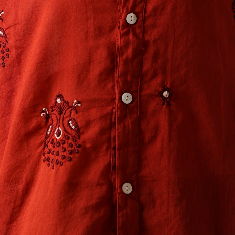 Embroidery detail