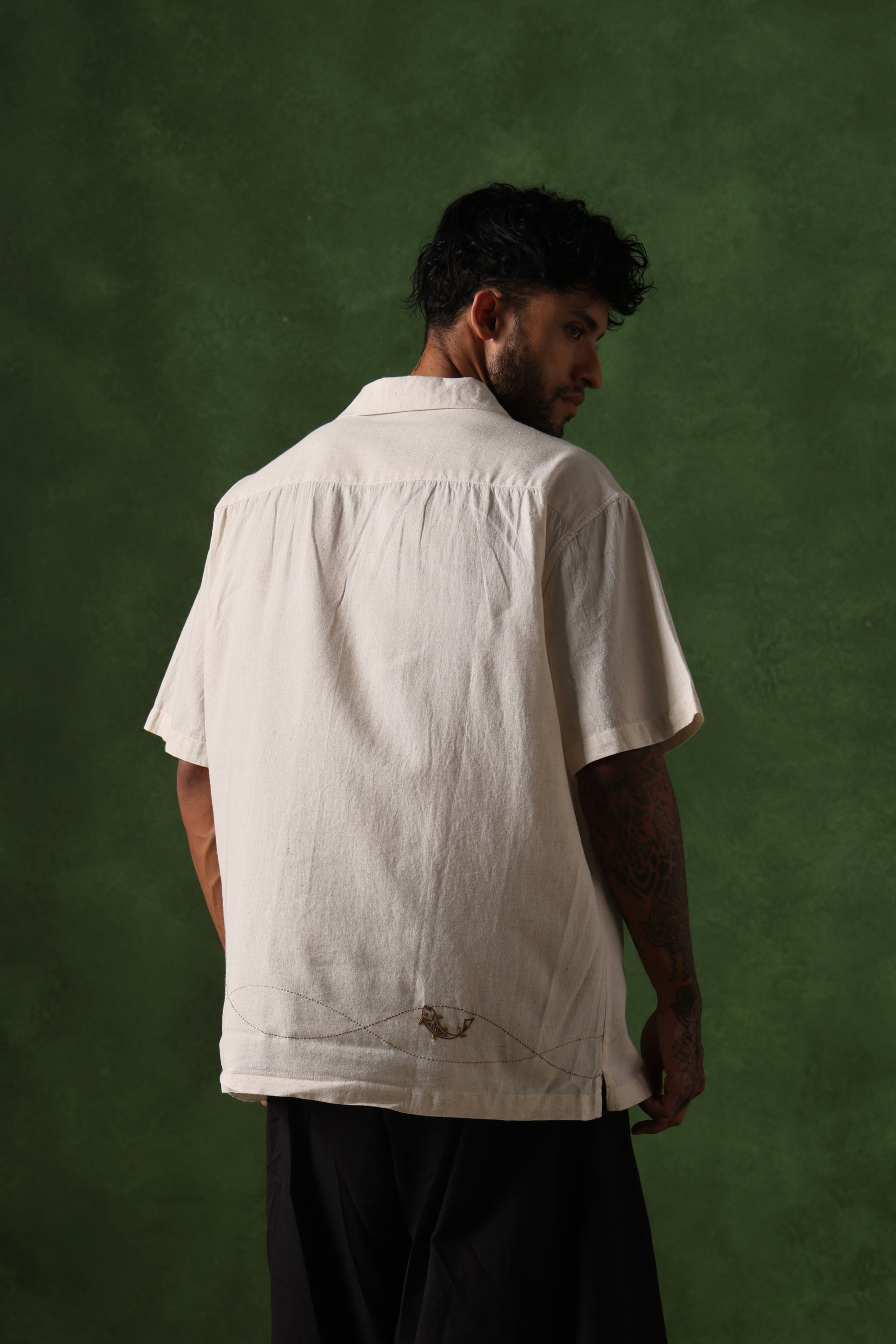 Parvaaz handcrafted Chikankari Shirt