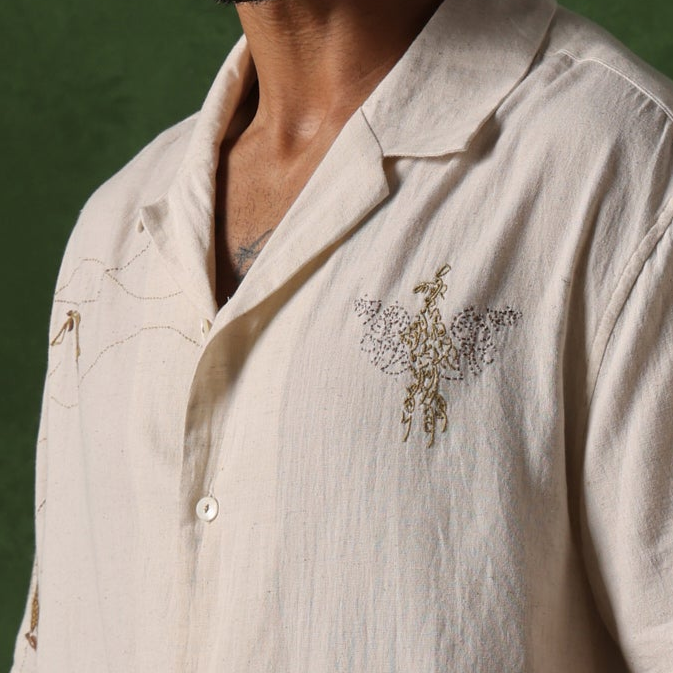 Embroidery detail