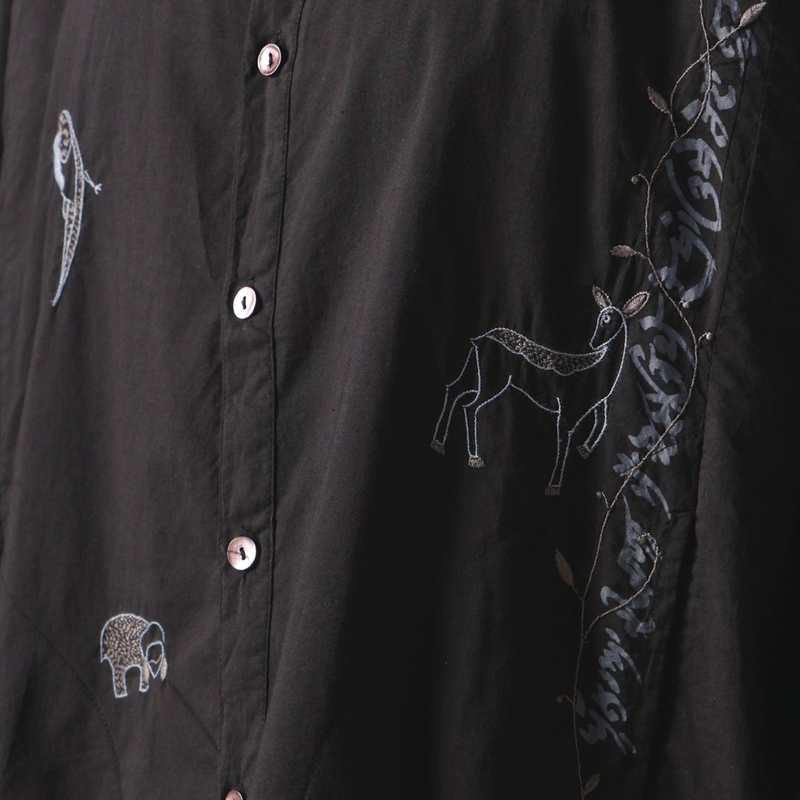 Embroidery detail