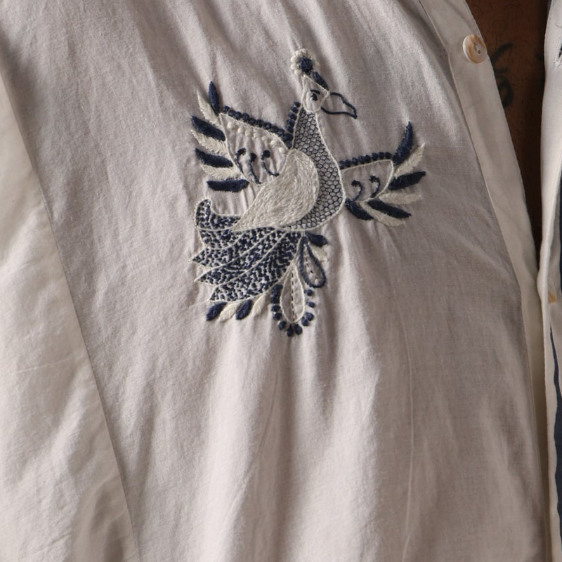 Embroidery detail
