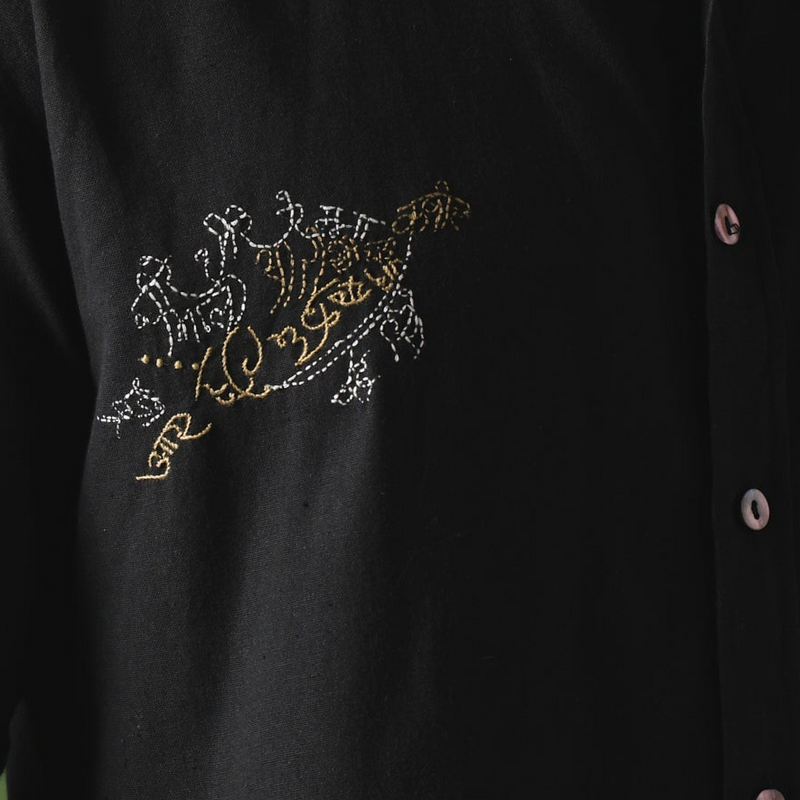 Embroidery detail