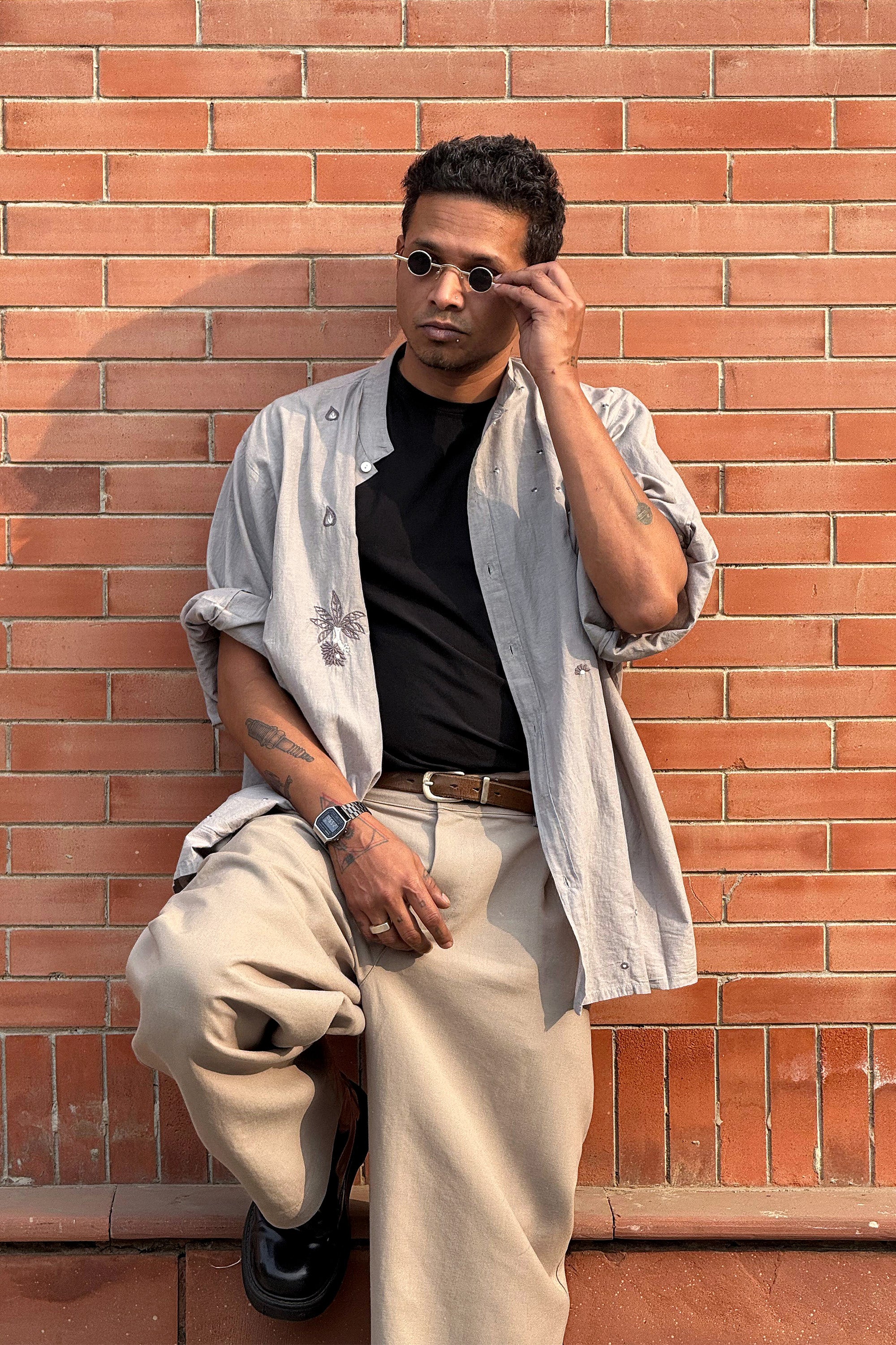 Easy Shirt | Anuchhed | Chikankari | Cotton