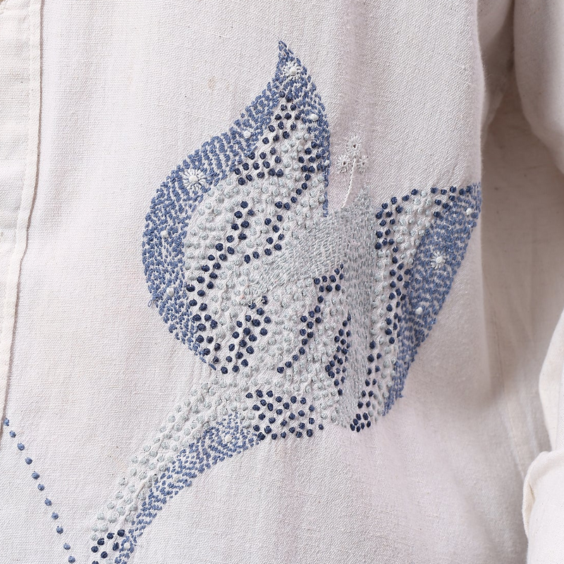 Embroidery detail
