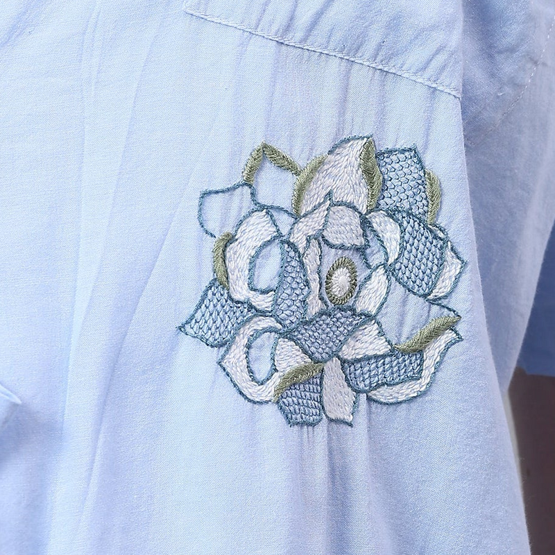 Embroidery detail