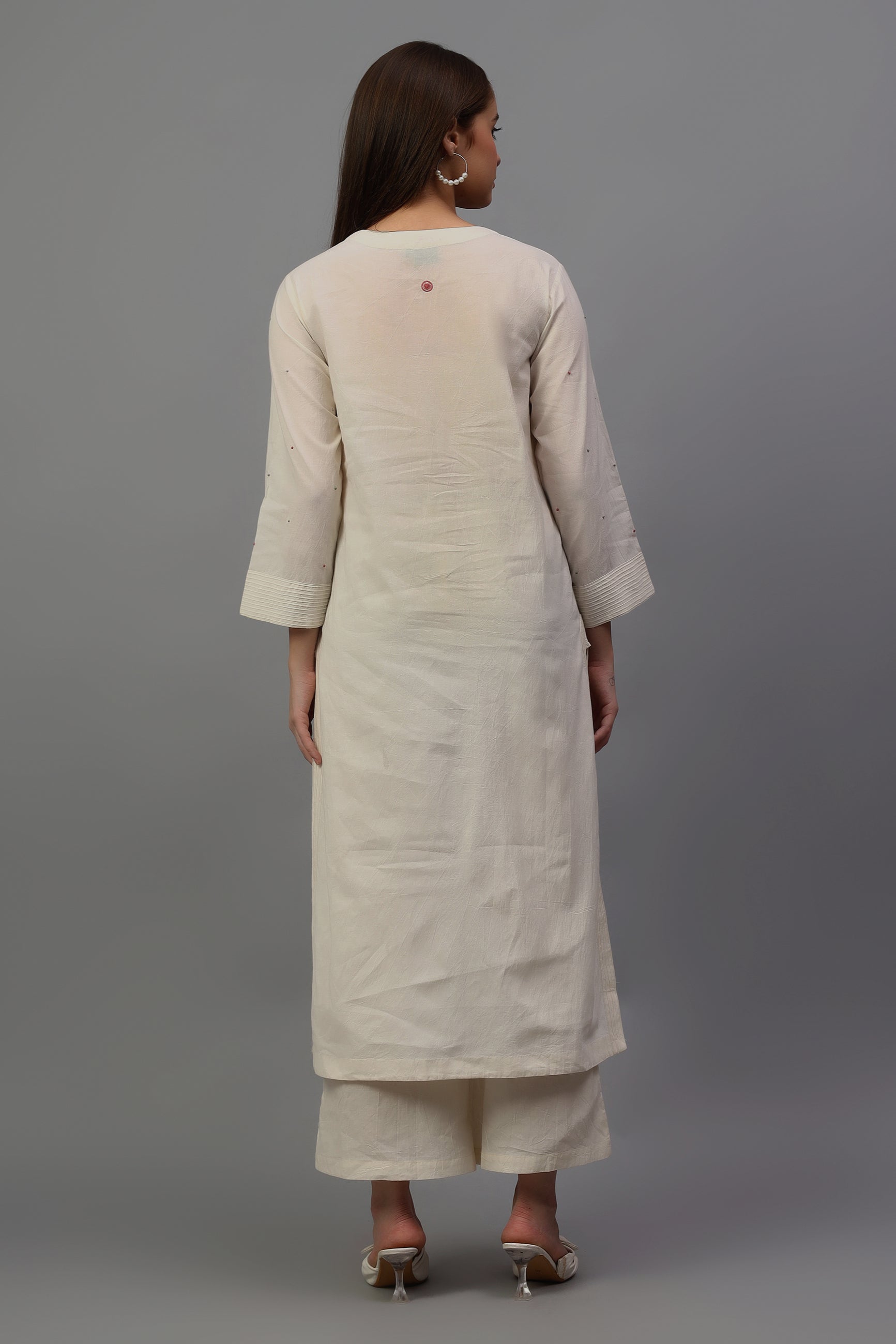 Meer handcrafted Chikankari Kurta