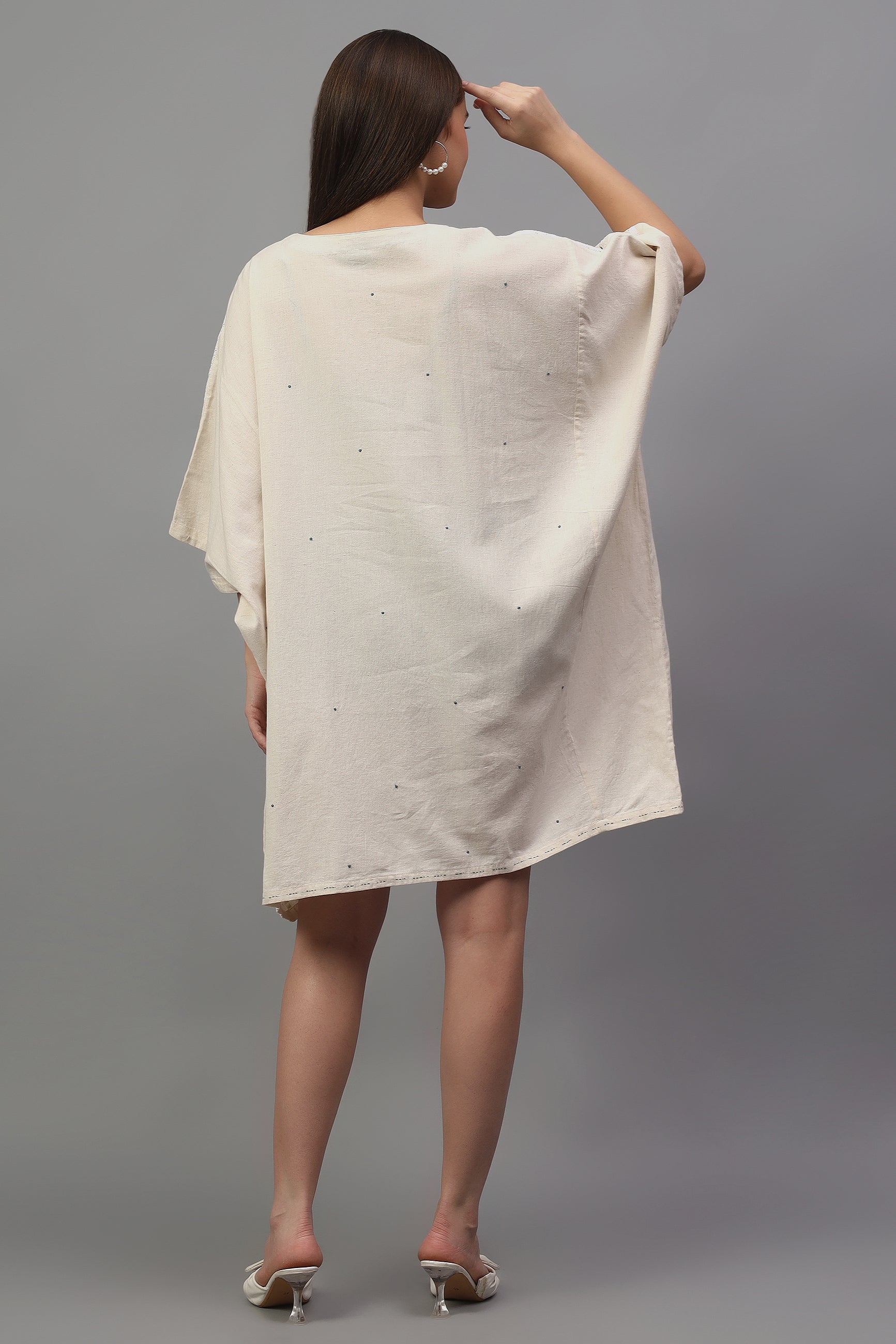 Akito handcrafted Chikankari easy fit Tunic