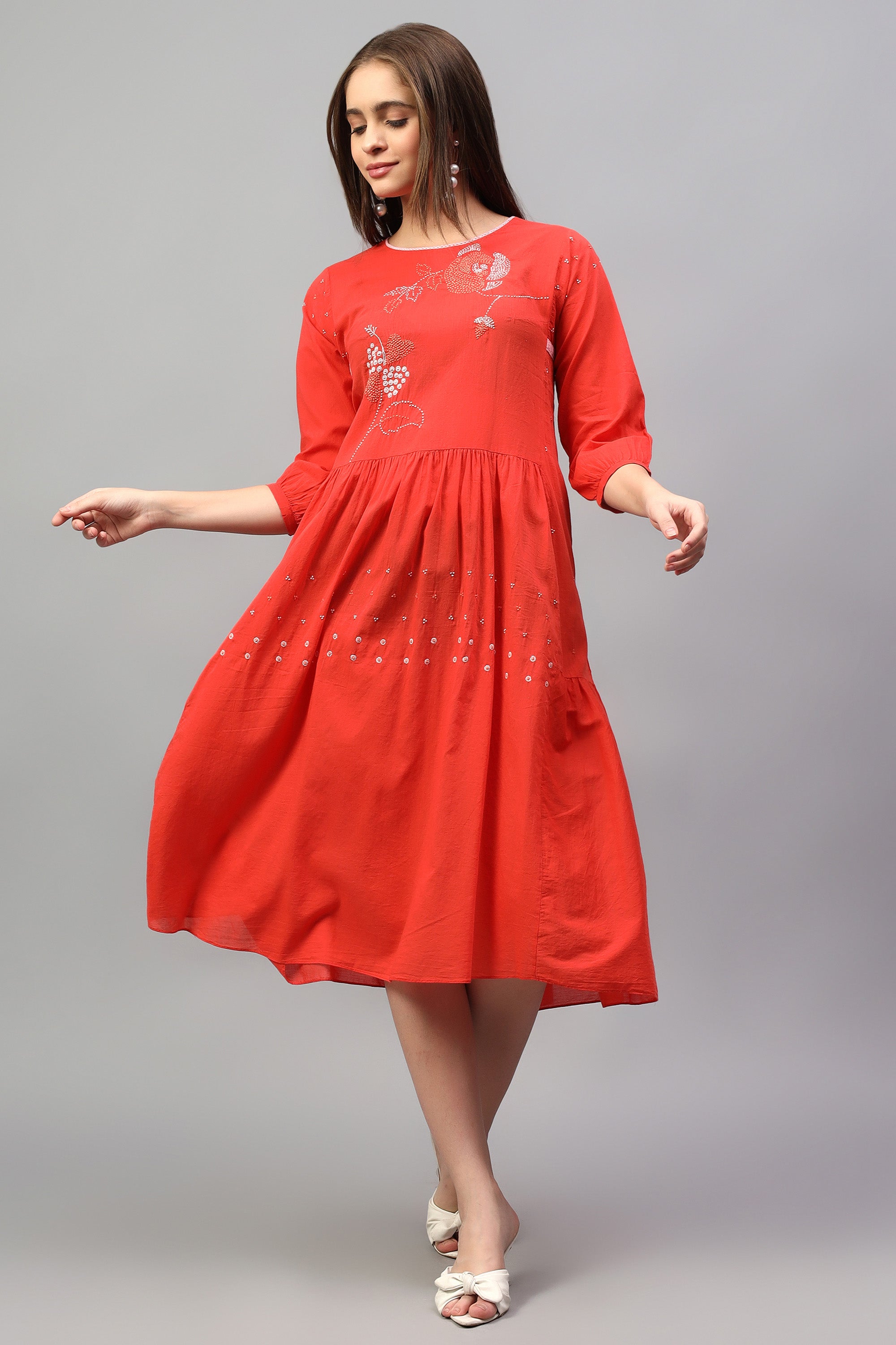 Tunic | Atanta | Chikankari | Cotton