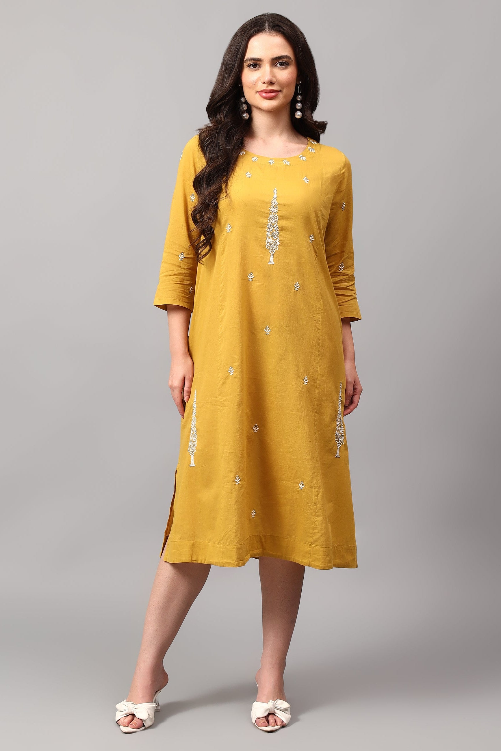 Pansukh handcrafted Chikankari Tunic