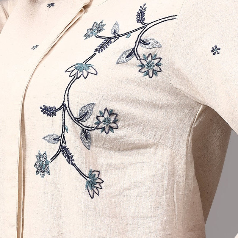 Embroidery detail