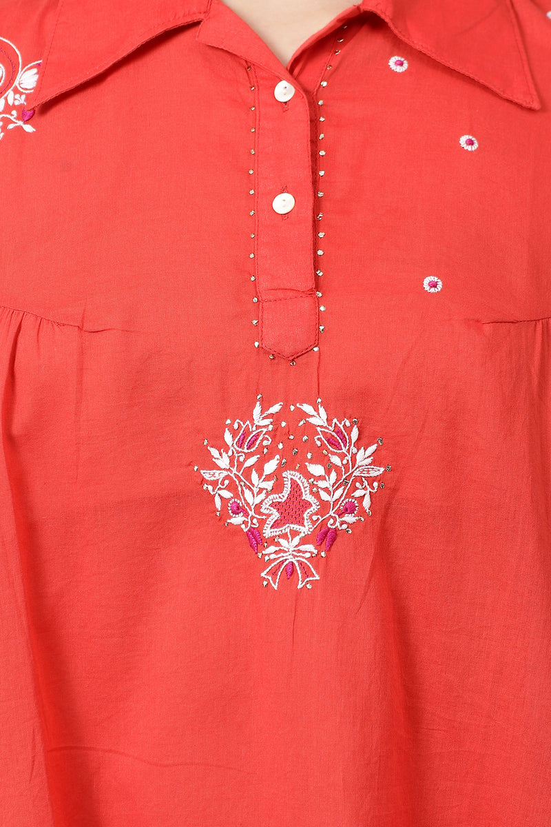 Embroidery detail
