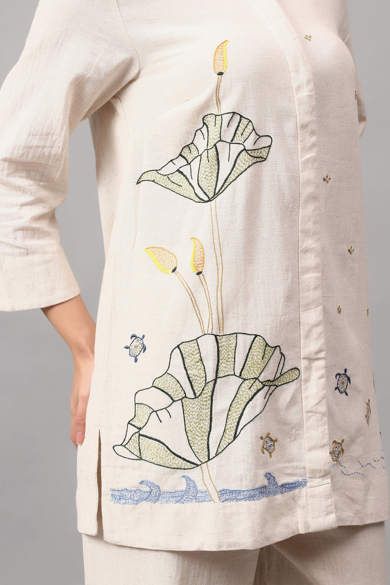 Embroidery detail