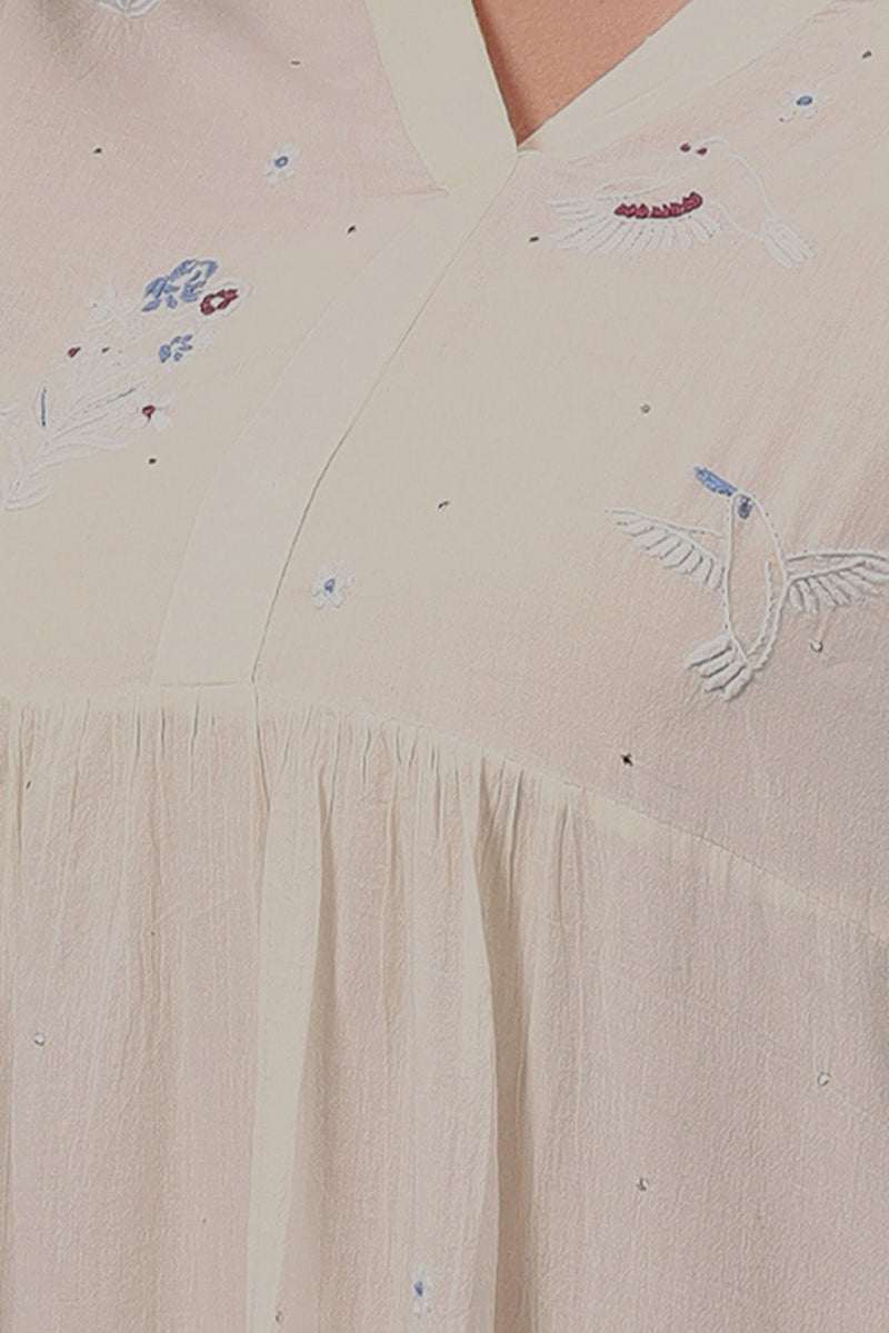 Embroidery detail