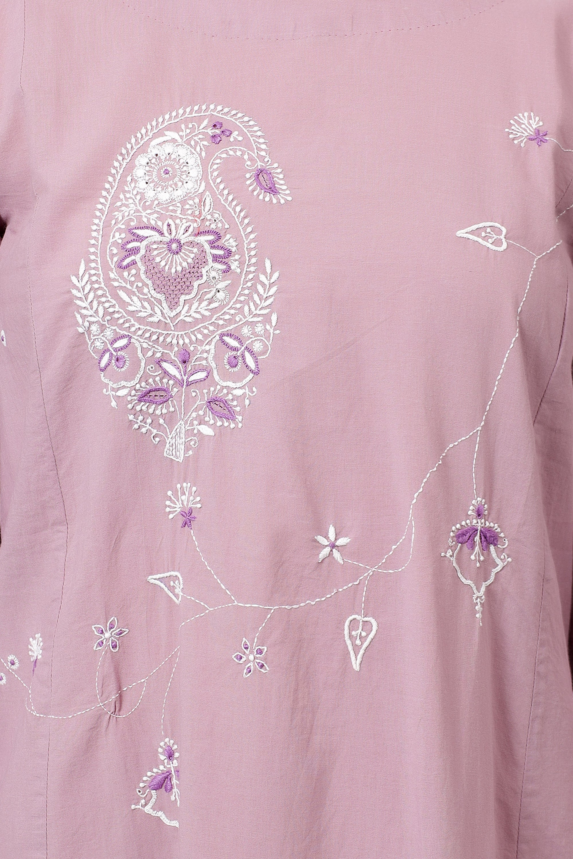 Tunic | Gomti | Chikankari |Cotton
