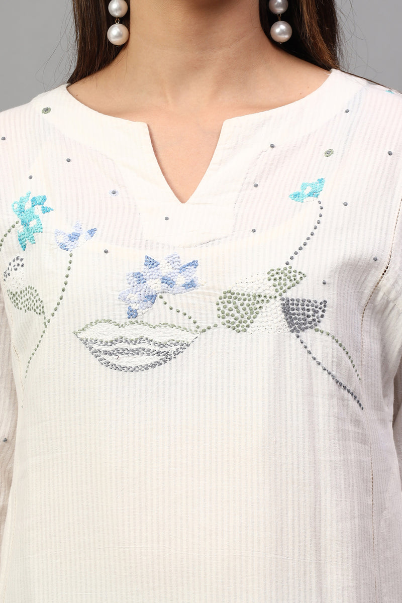 Embroidery detail