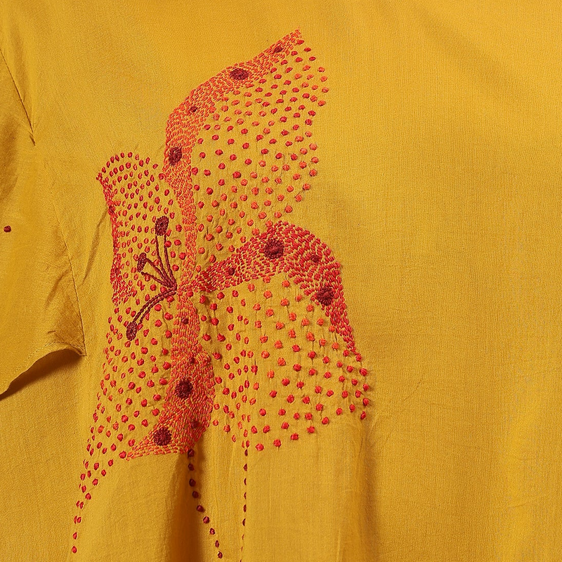 Embroidery detail