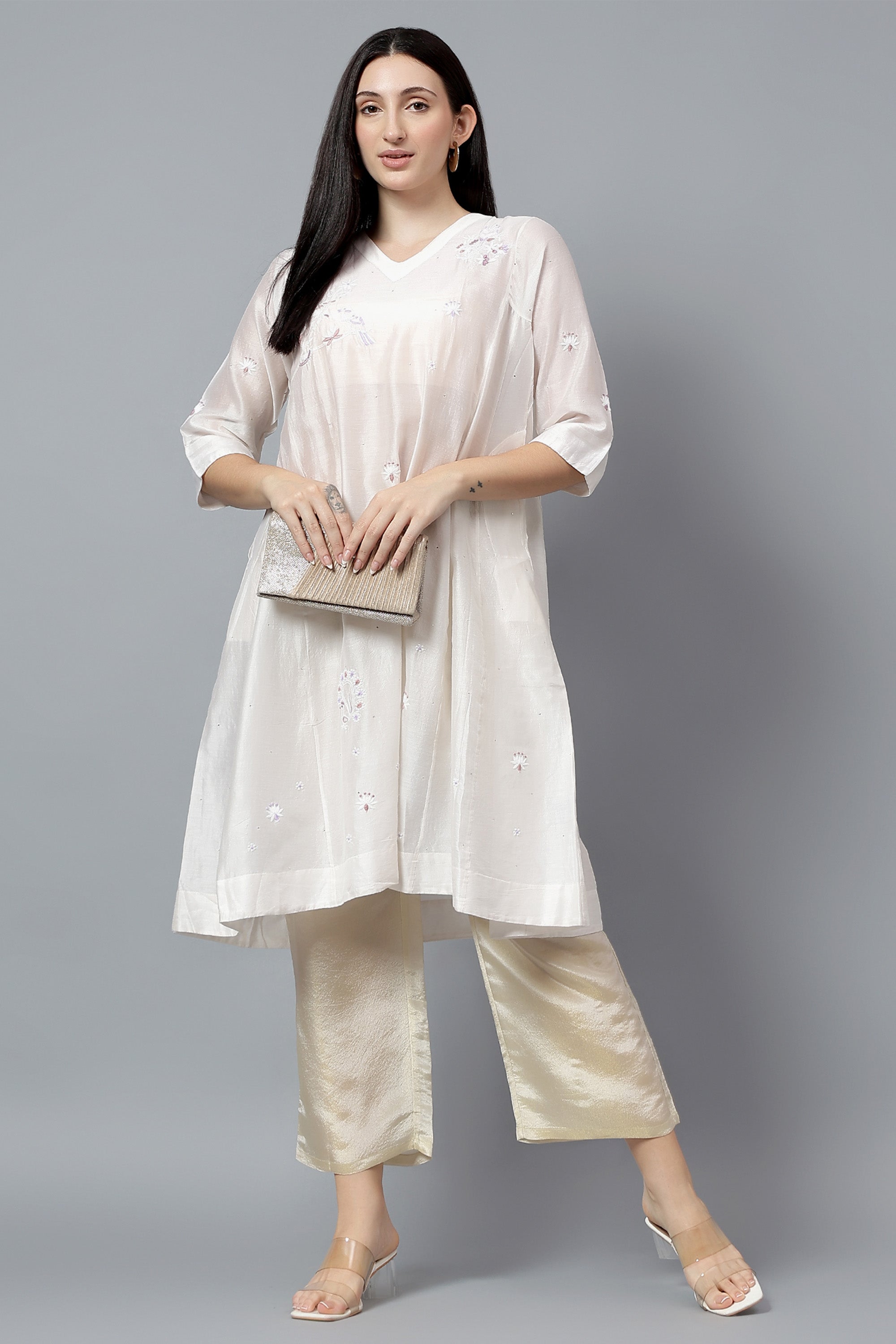 Kurta | Chhand | Chikankari | Chanderi