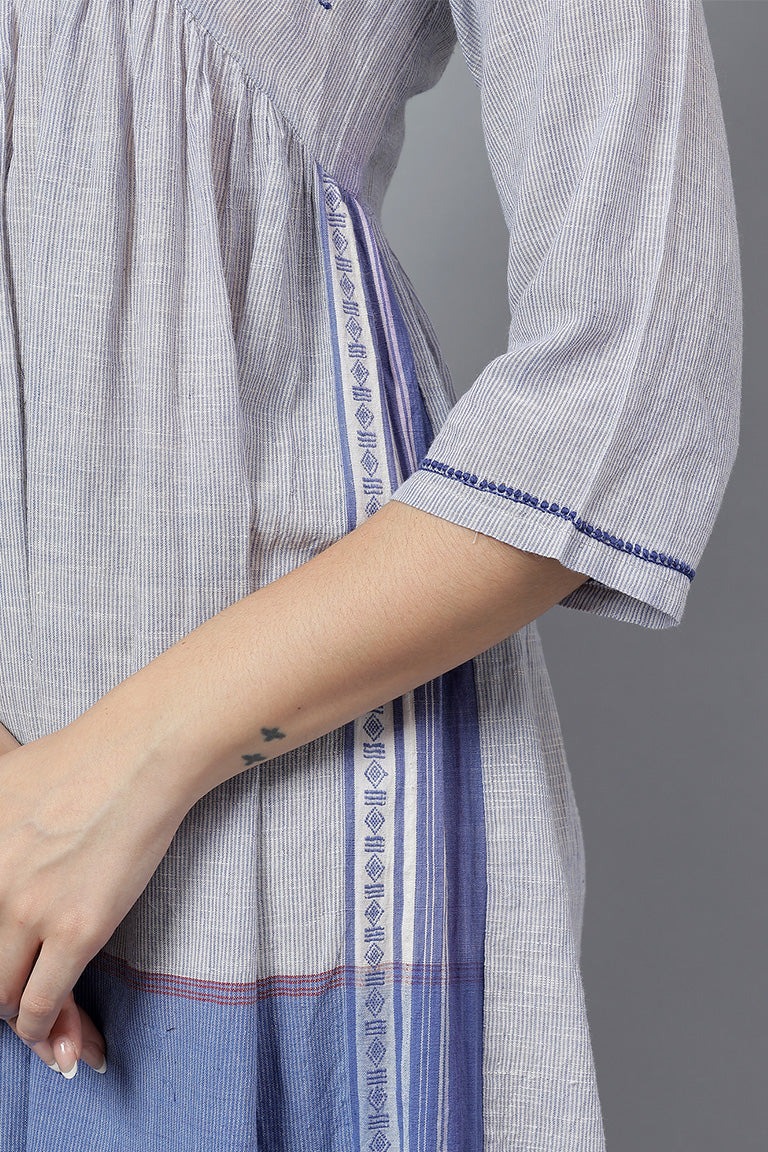 Tunic | Hubli | Chikankari | Handloom Cotton